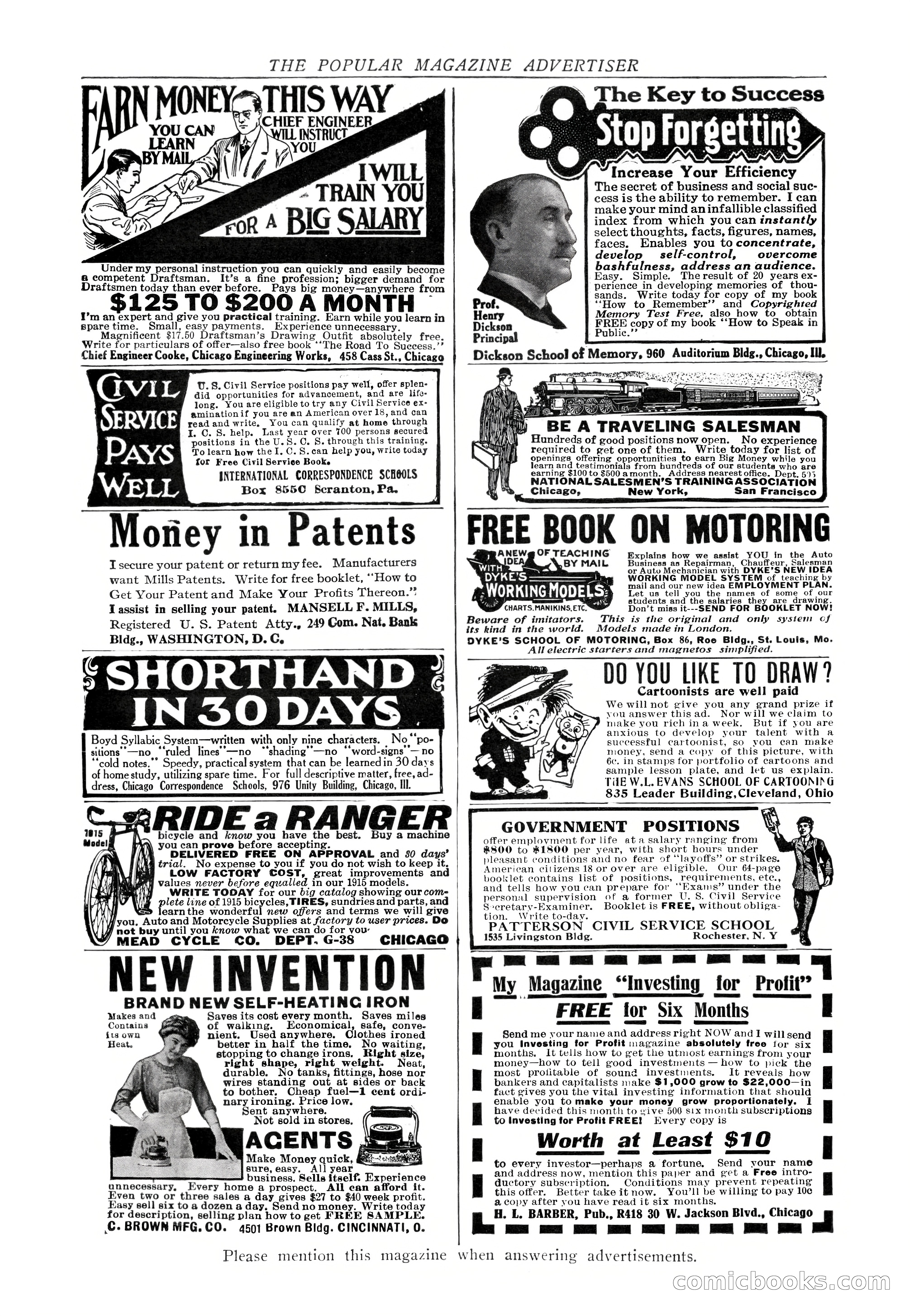The Popular Magazine, Vol. 36, No. 4 — page 5 of 238