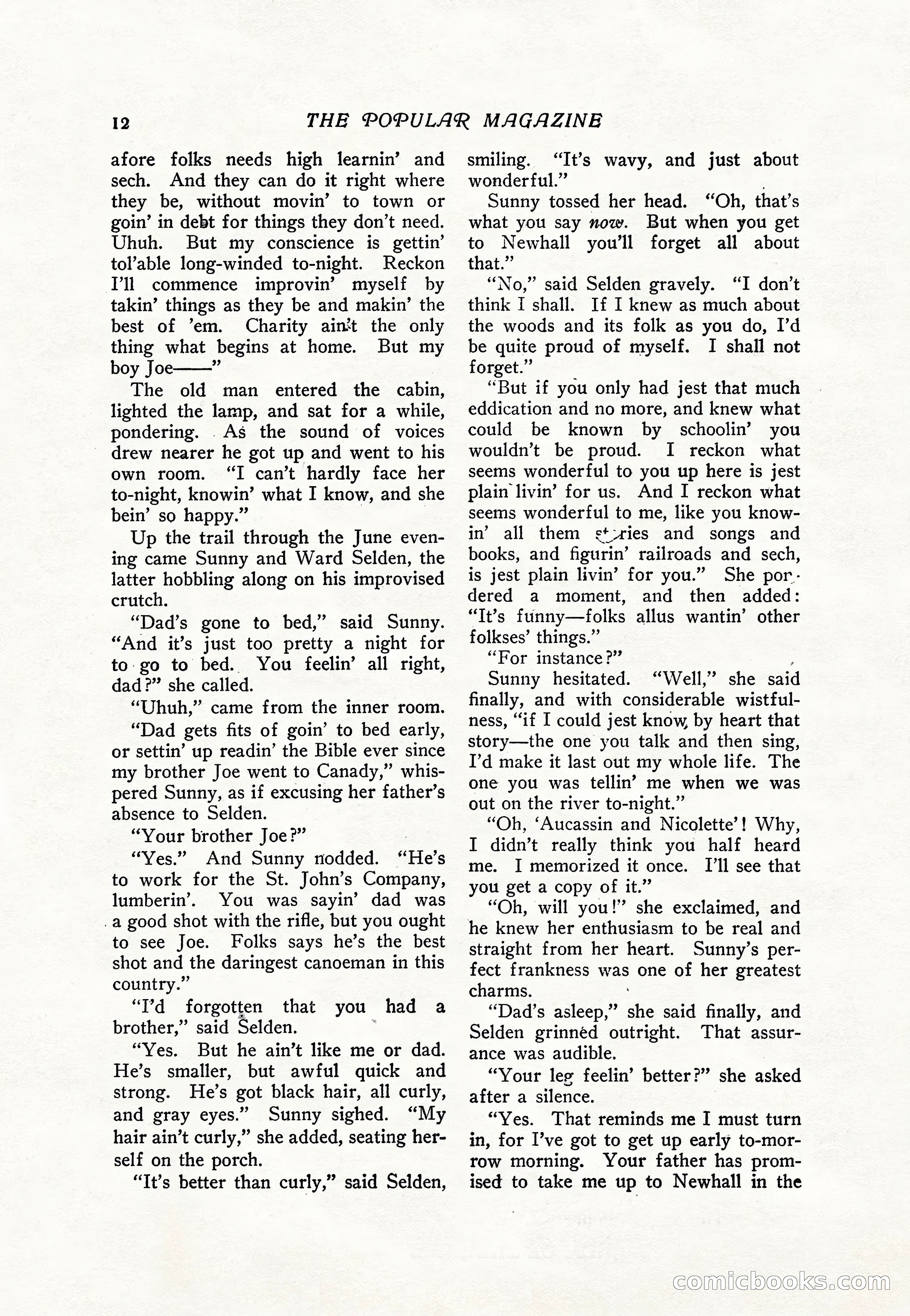 The Popular Magazine, Vol. 36, No. 4 — page 24 of 238