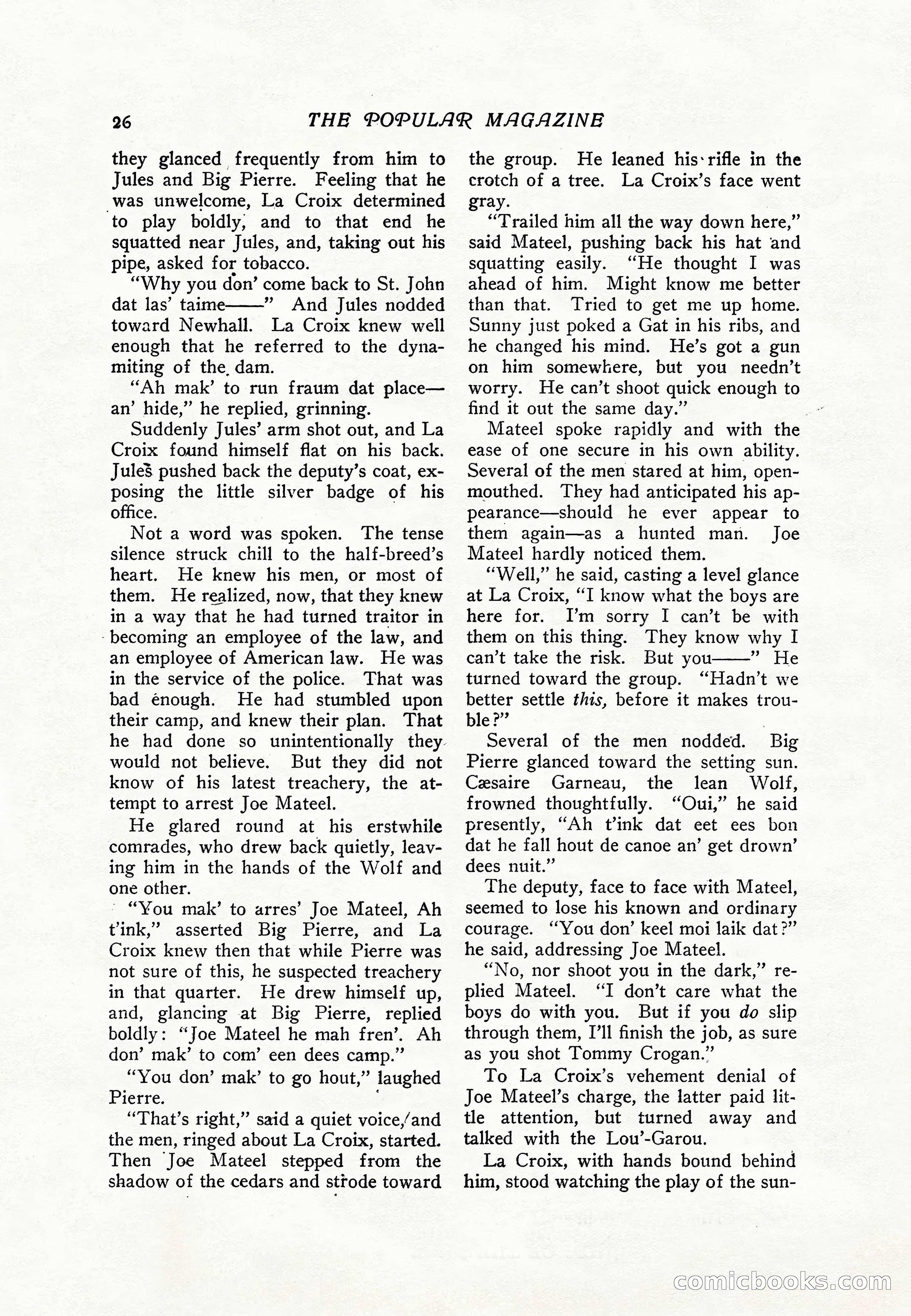 The Popular Magazine, Vol. 36, No. 4 — page 38 of 238