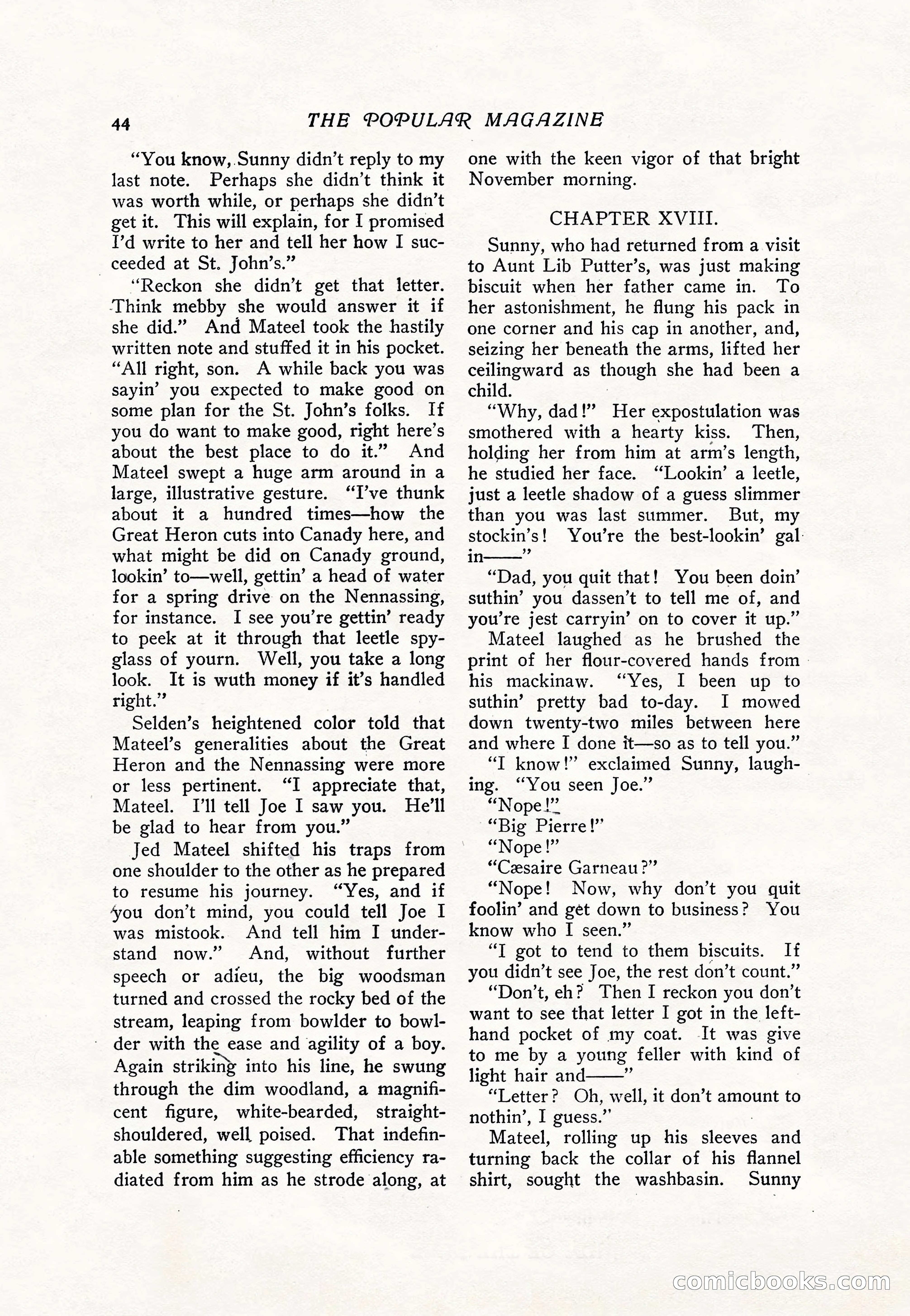The Popular Magazine, Vol. 36, No. 4 — page 56 of 238
