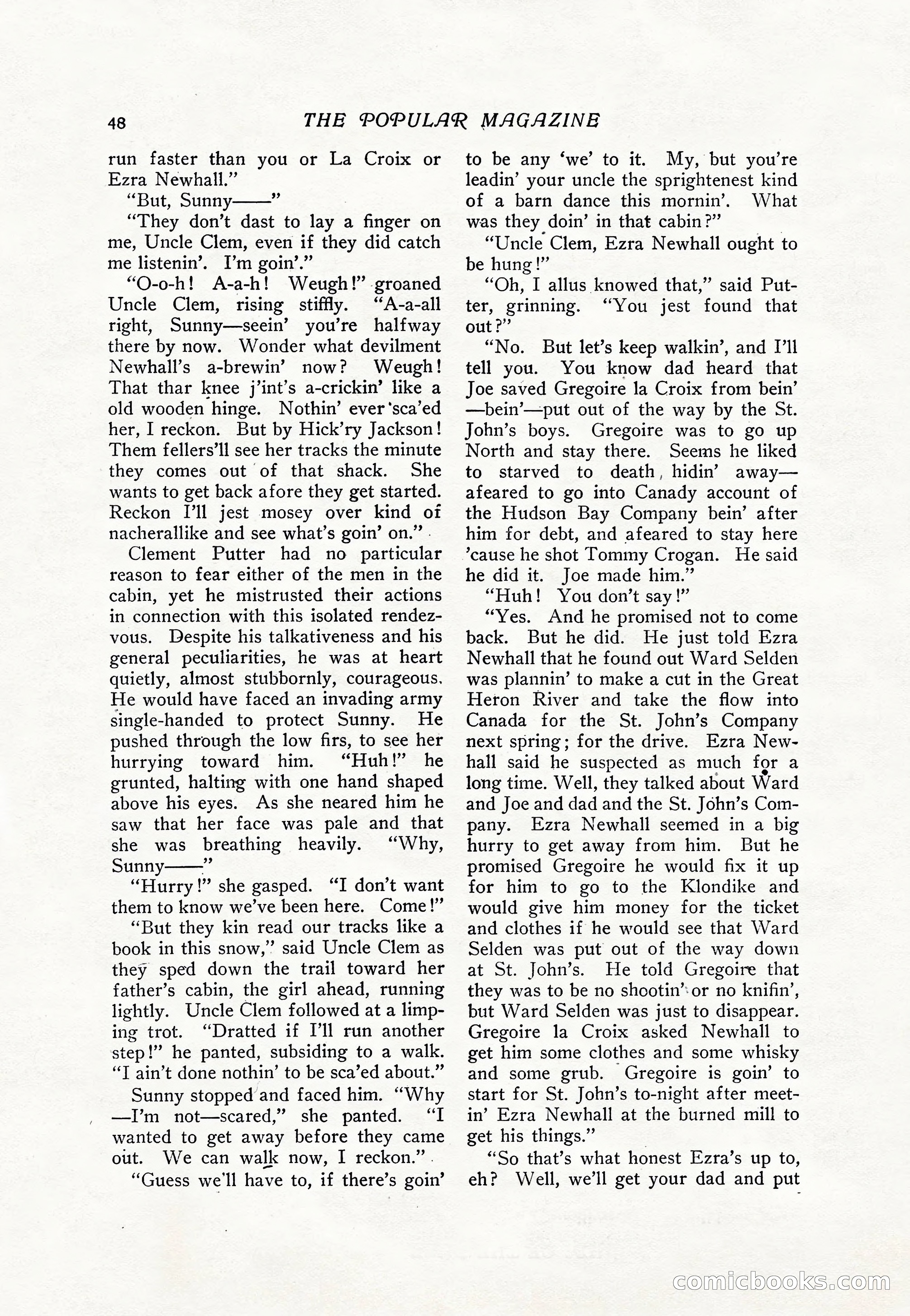 The Popular Magazine, Vol. 36, No. 4 — page 60 of 238