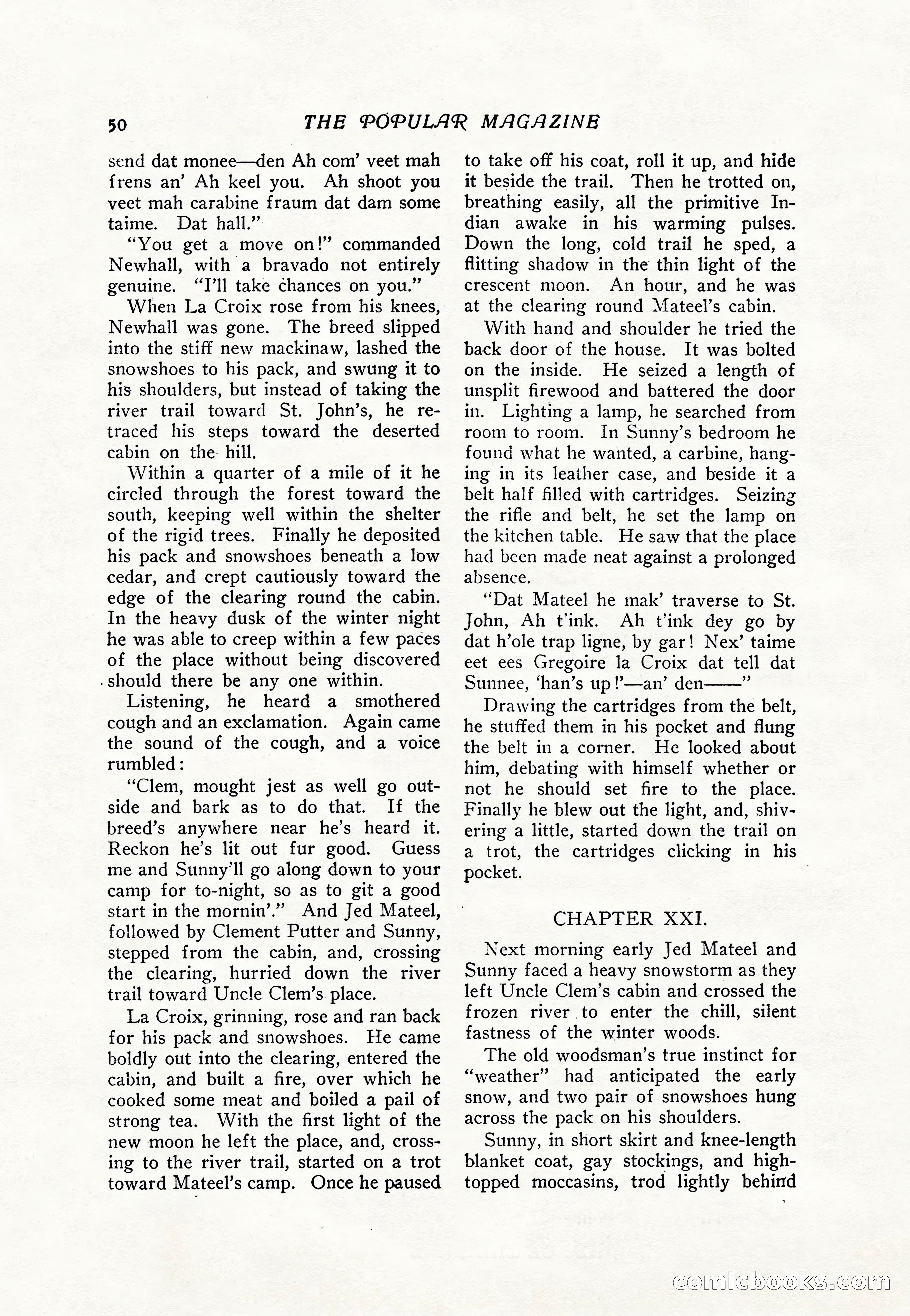 The Popular Magazine, Vol. 36, No. 4 — page 62 of 238