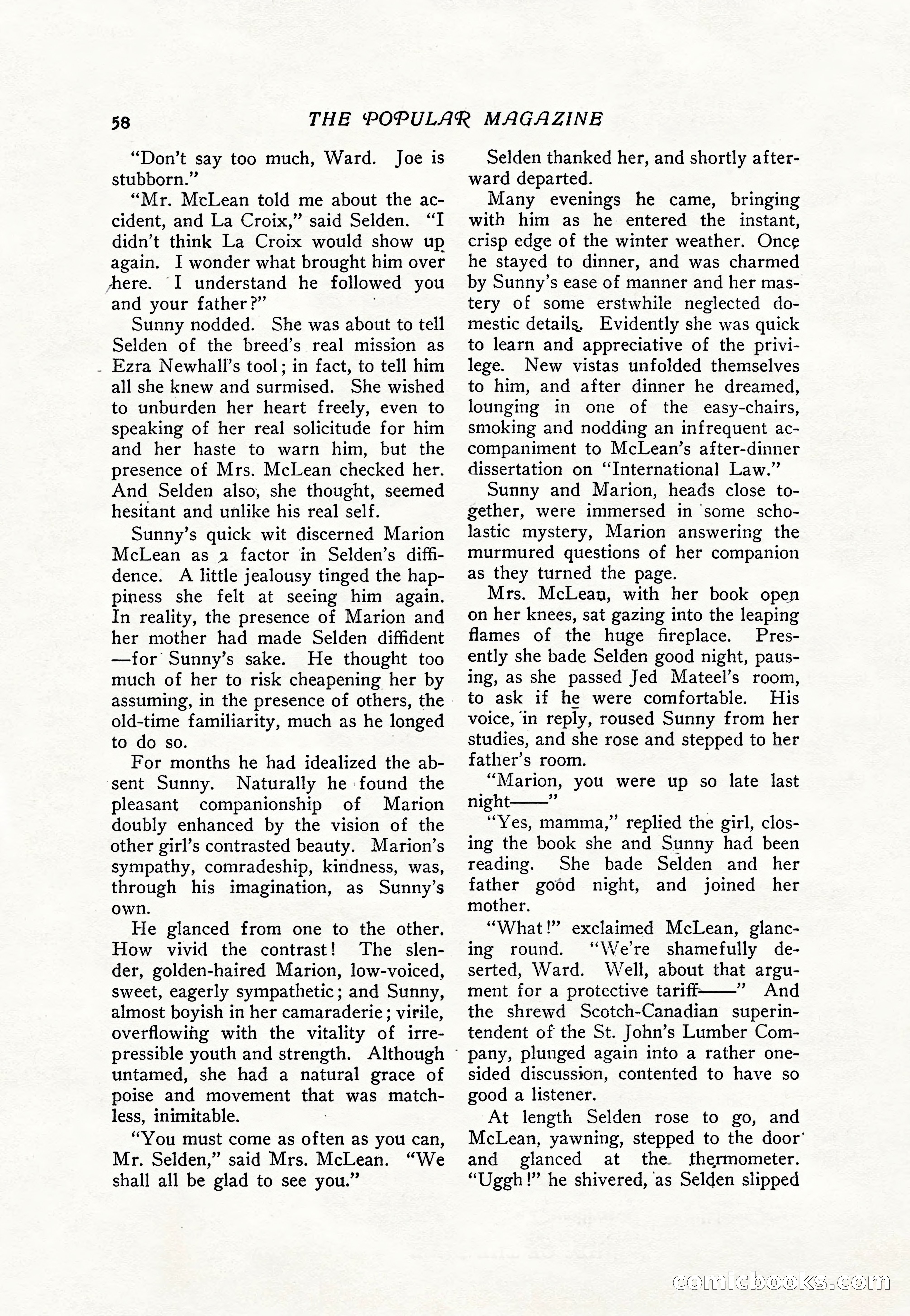 The Popular Magazine, Vol. 36, No. 4 — page 70 of 238