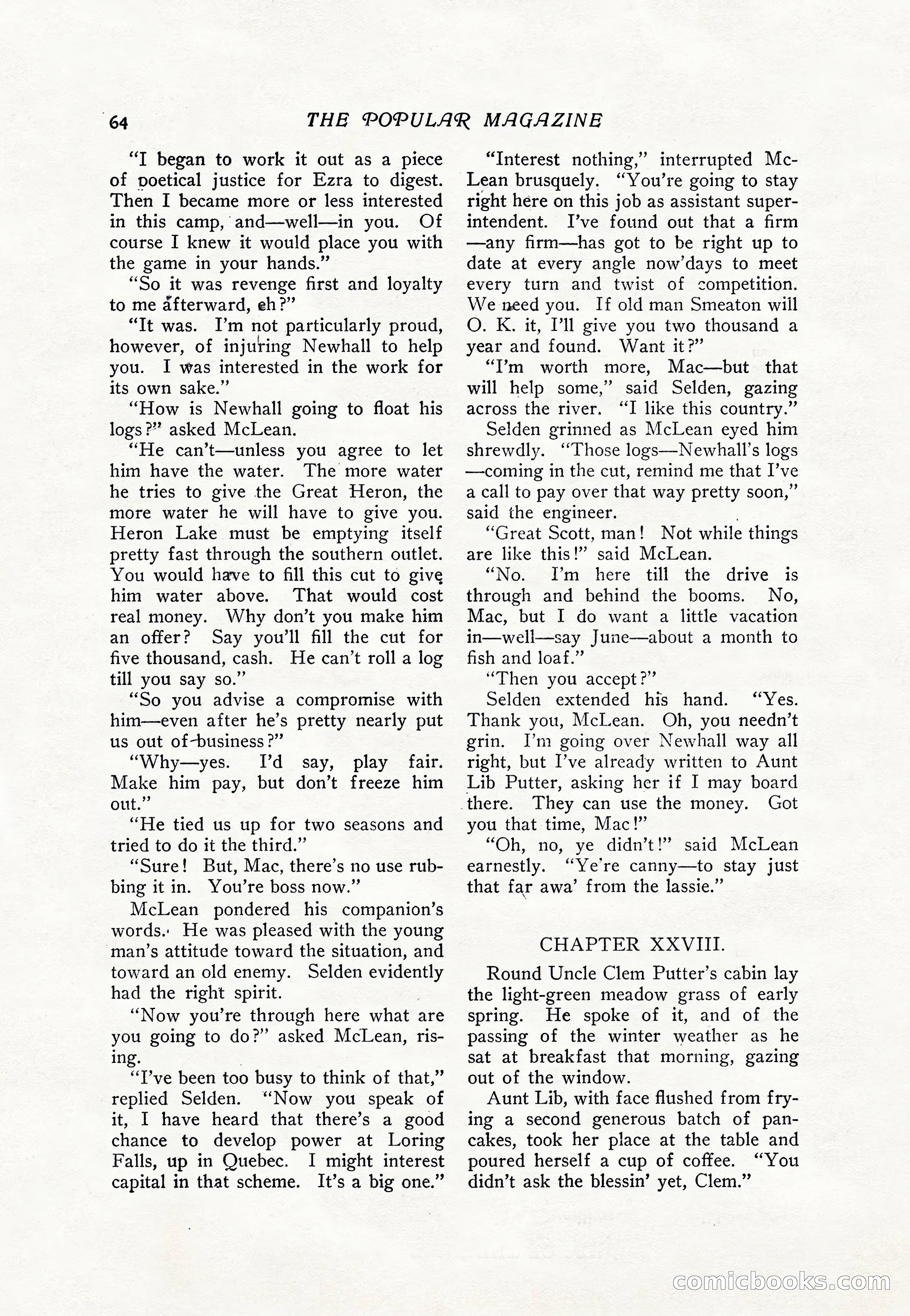 The Popular Magazine, Vol. 36, No. 4 — page 76 of 238