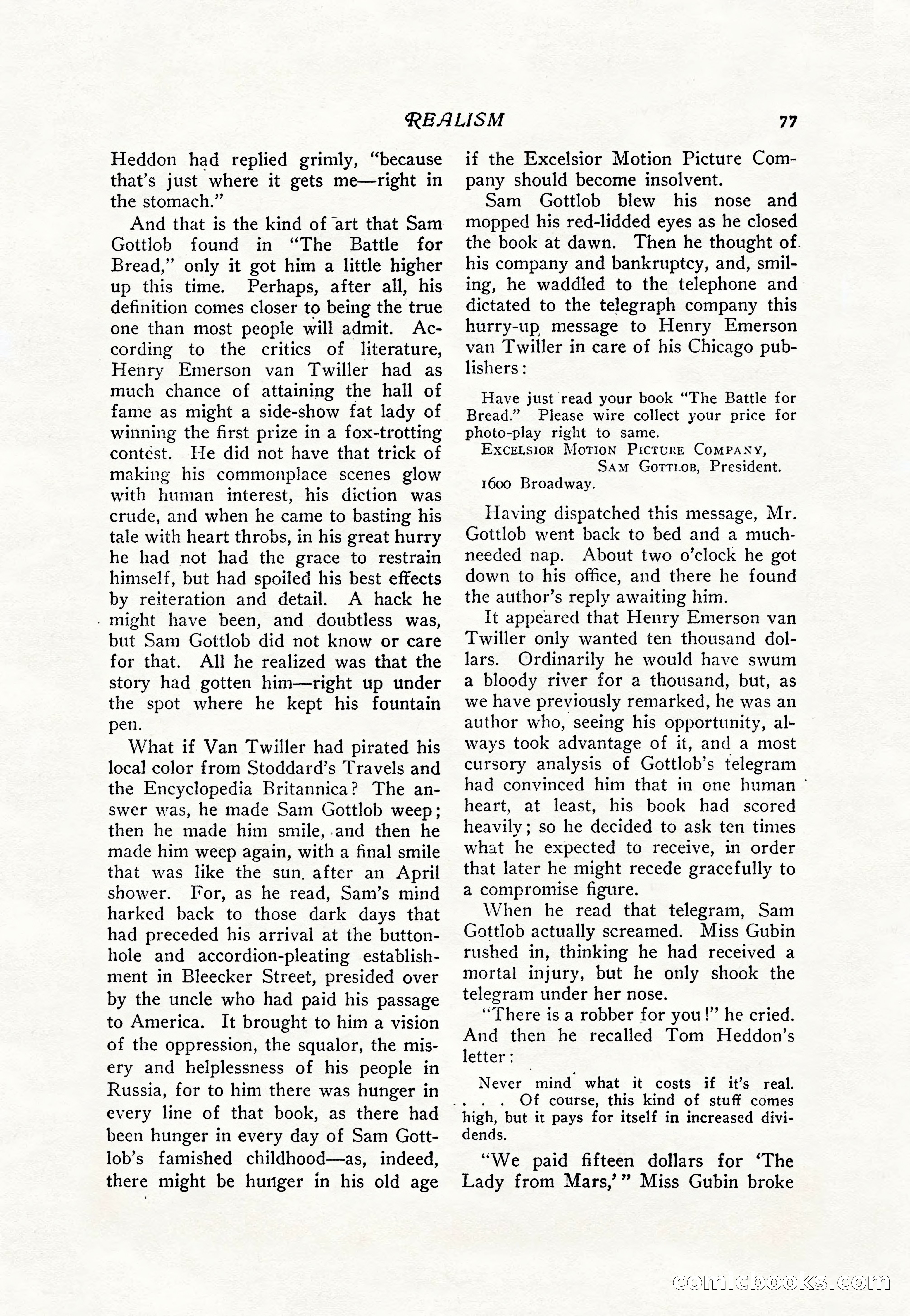 The Popular Magazine, Vol. 36, No. 4 — page 89 of 238