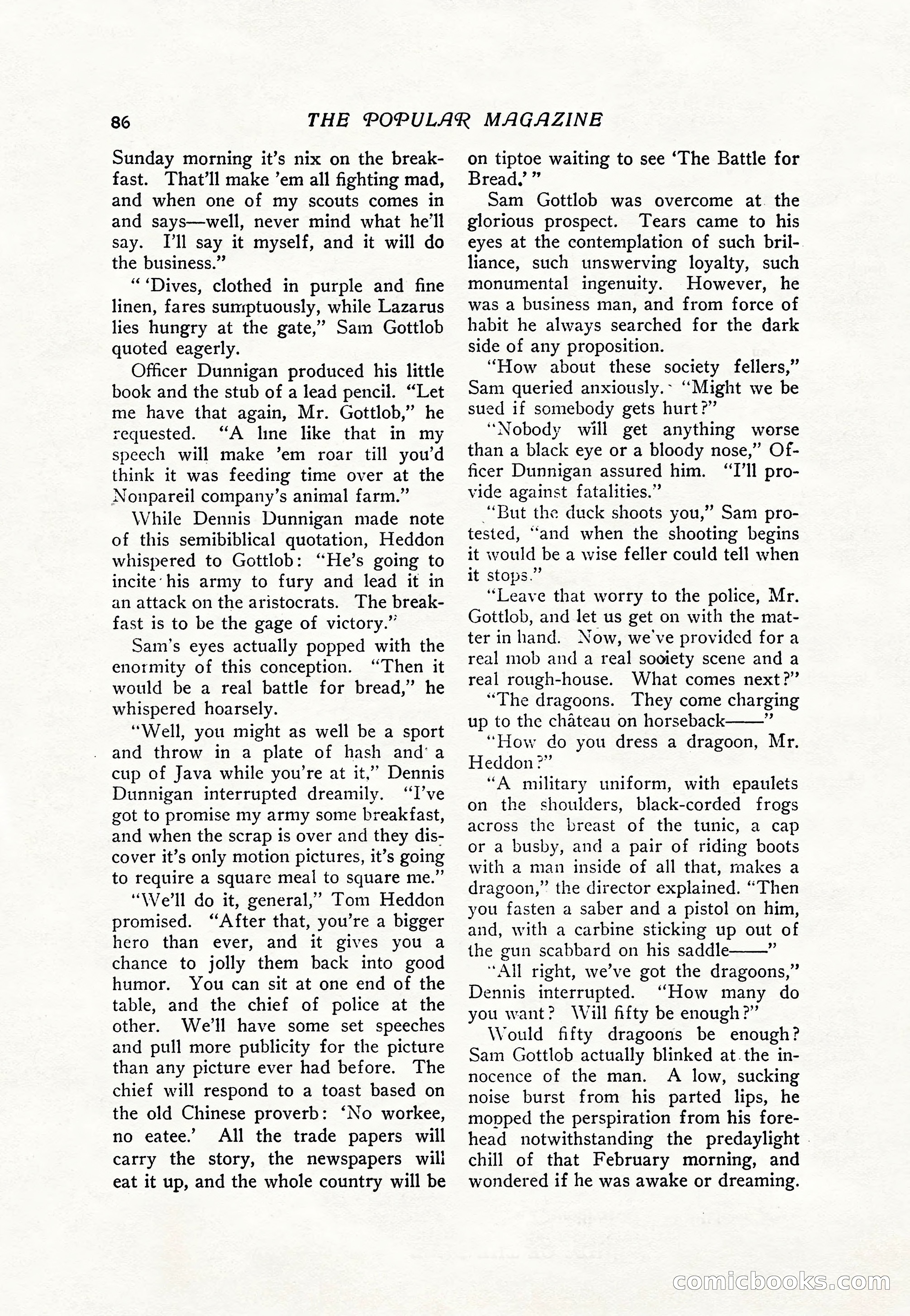 The Popular Magazine, Vol. 36, No. 4 — page 98 of 238
