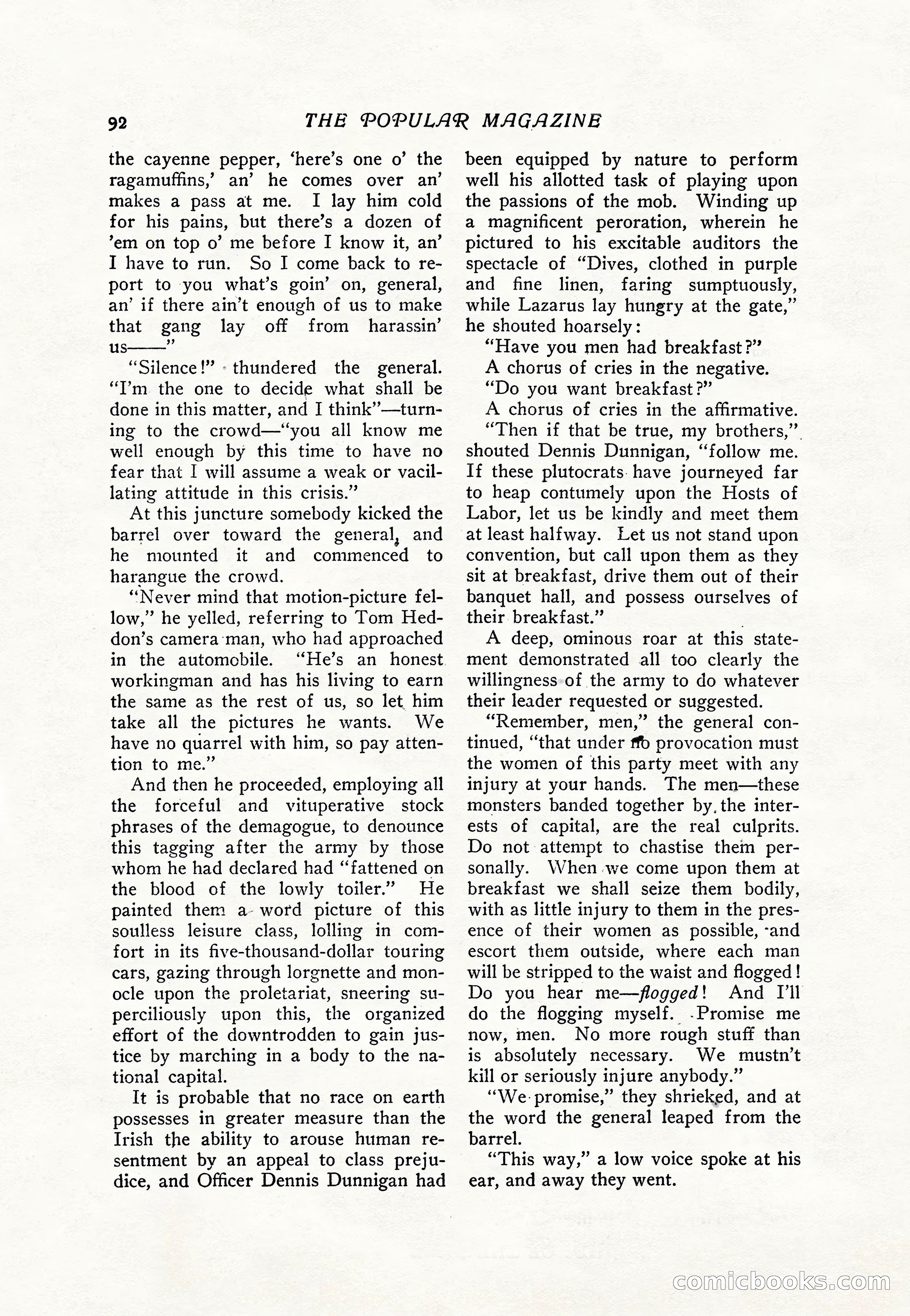 The Popular Magazine, Vol. 36, No. 4 — page 104 of 238