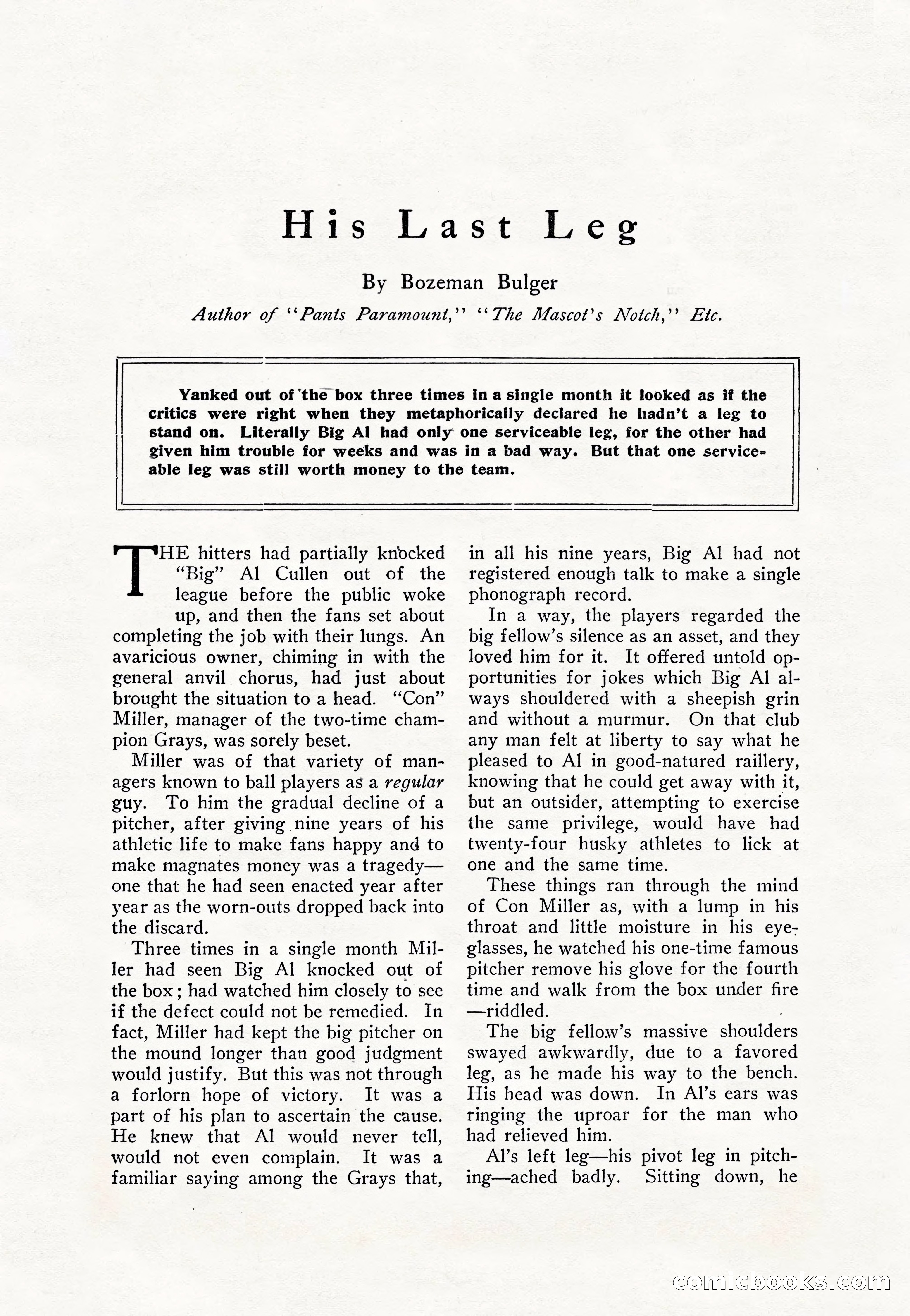 The Popular Magazine, Vol. 36, No. 4 — page 111 of 238