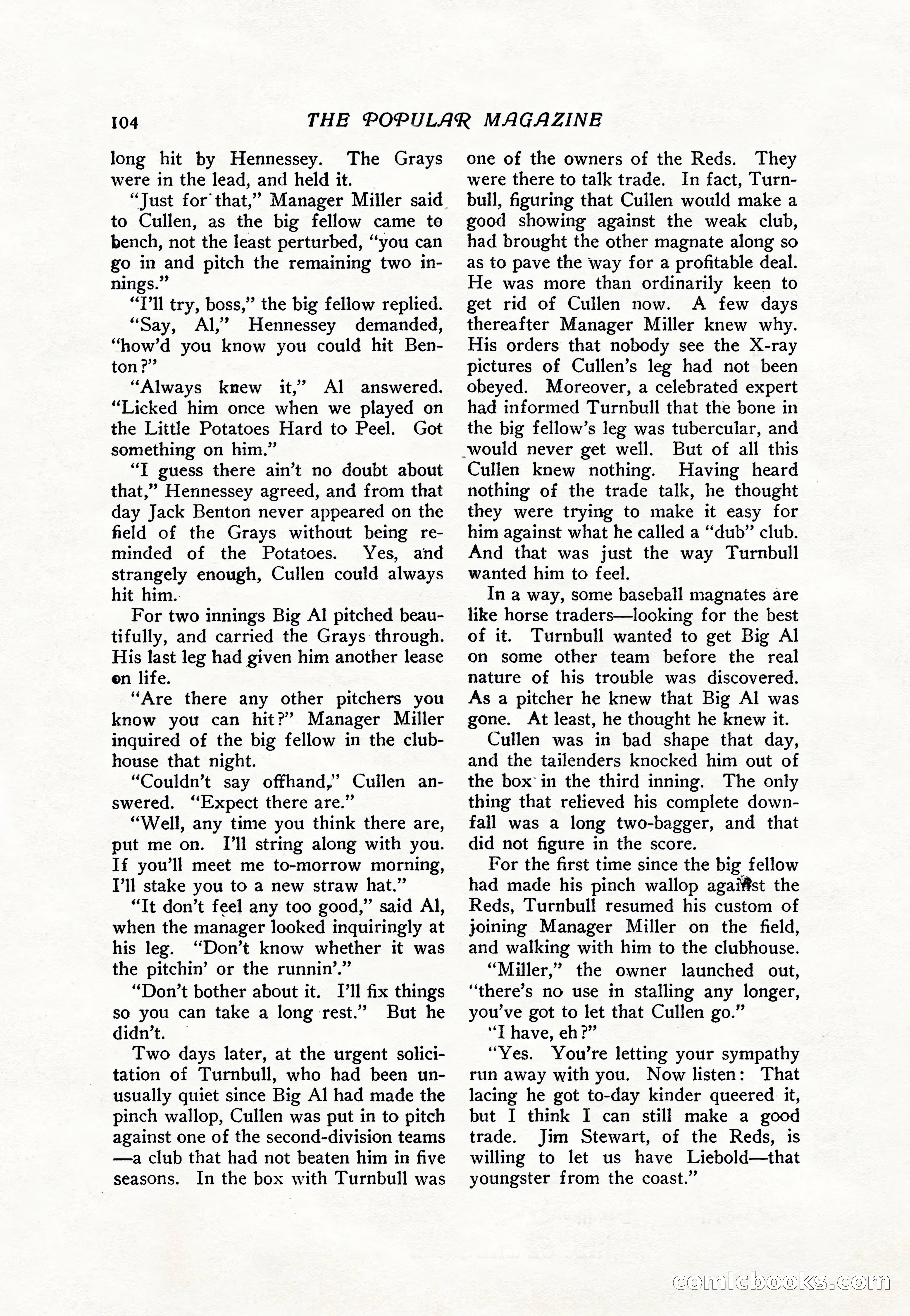 The Popular Magazine, Vol. 36, No. 4 — page 116 of 238