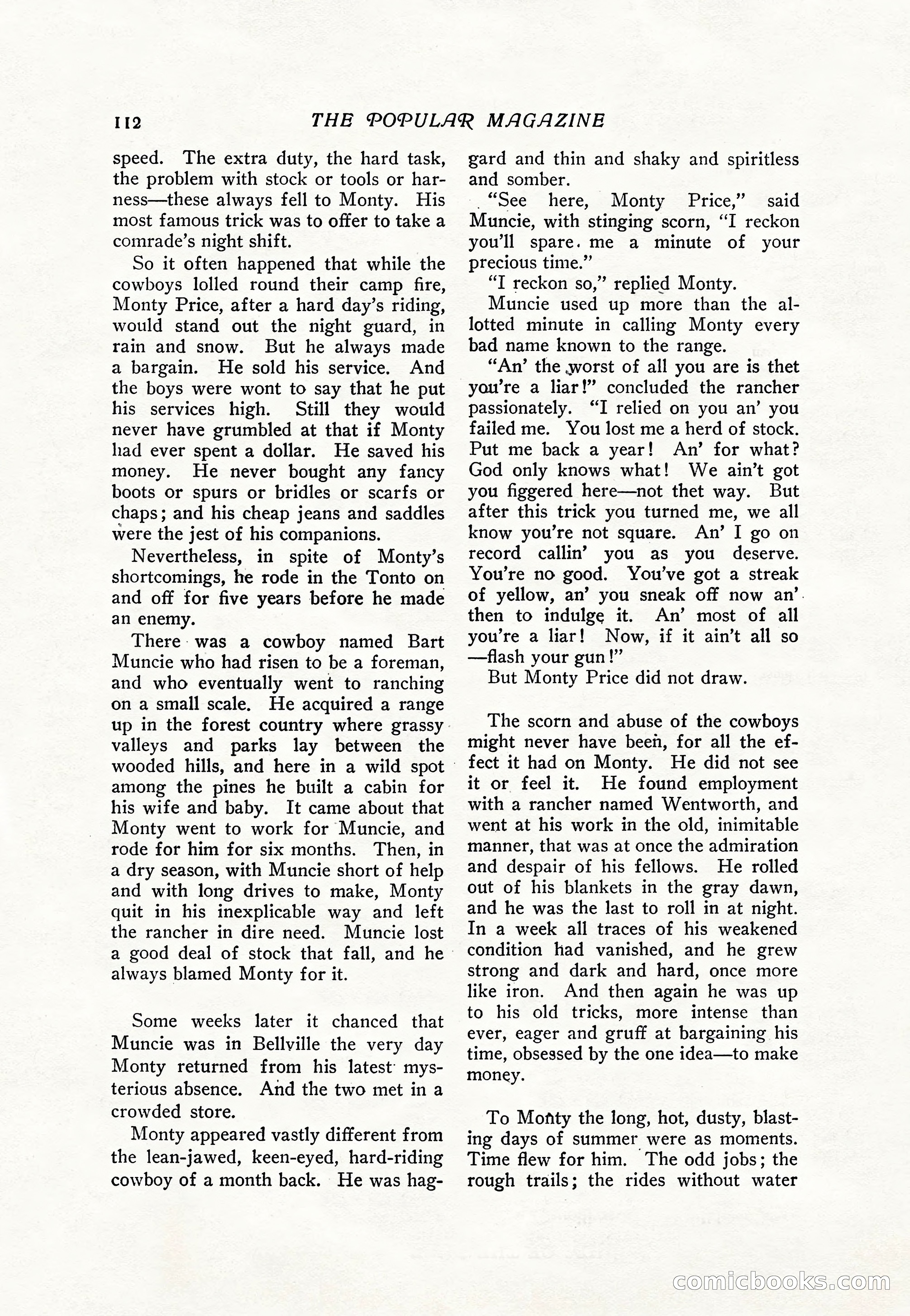 The Popular Magazine, Vol. 36, No. 4 — page 124 of 238