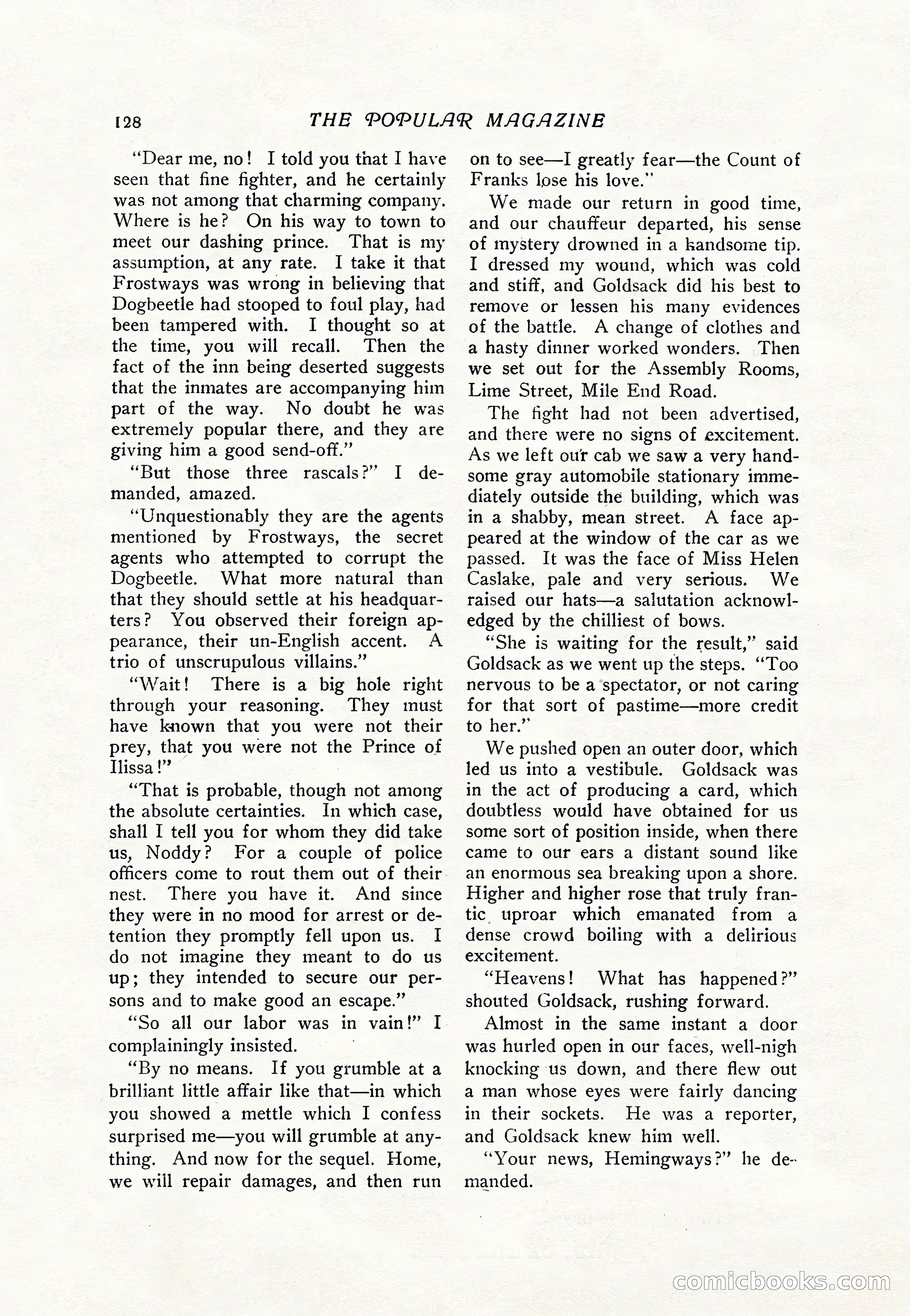 The Popular Magazine, Vol. 36, No. 4 — page 140 of 238