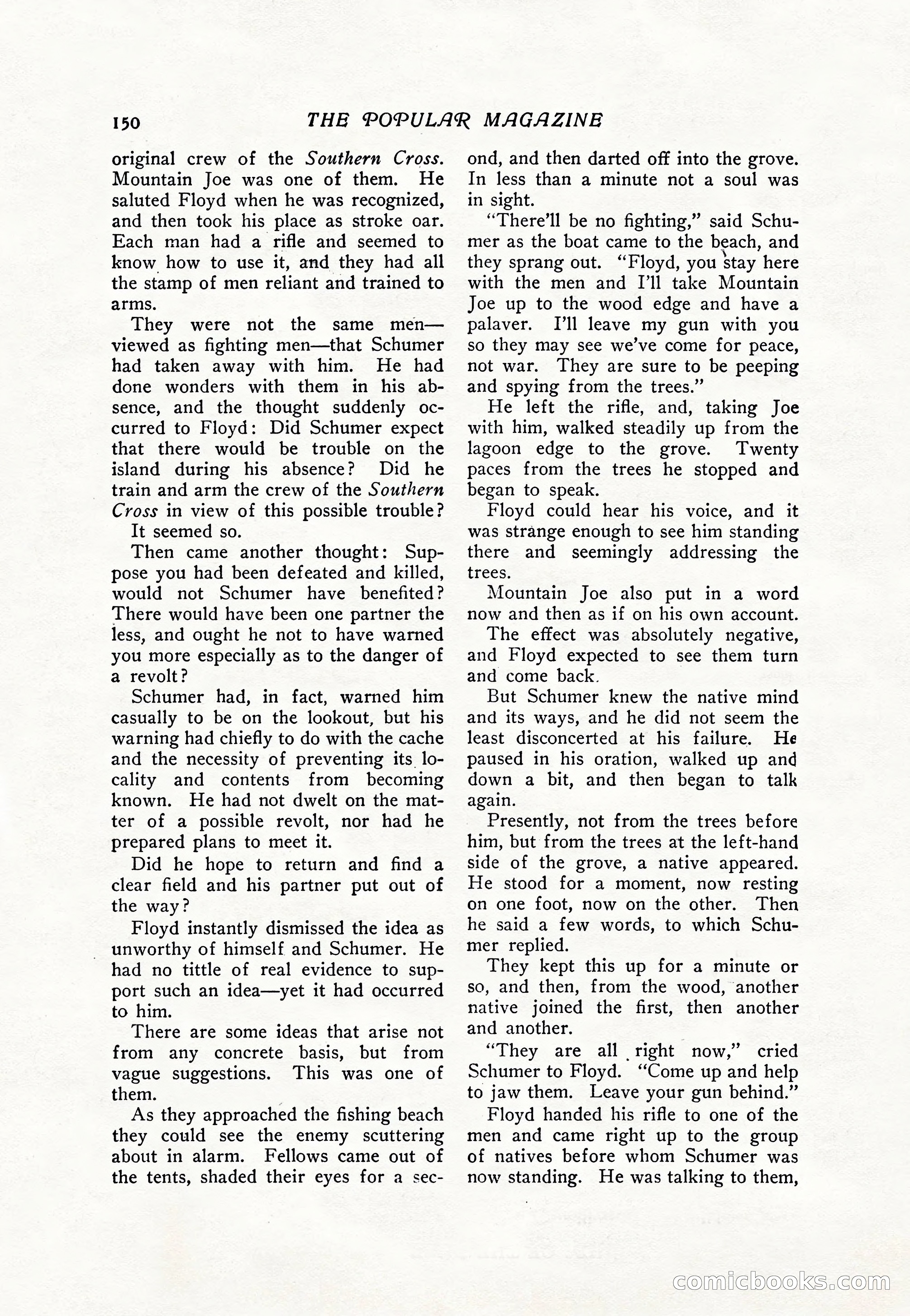 The Popular Magazine, Vol. 36, No. 4 — page 162 of 238