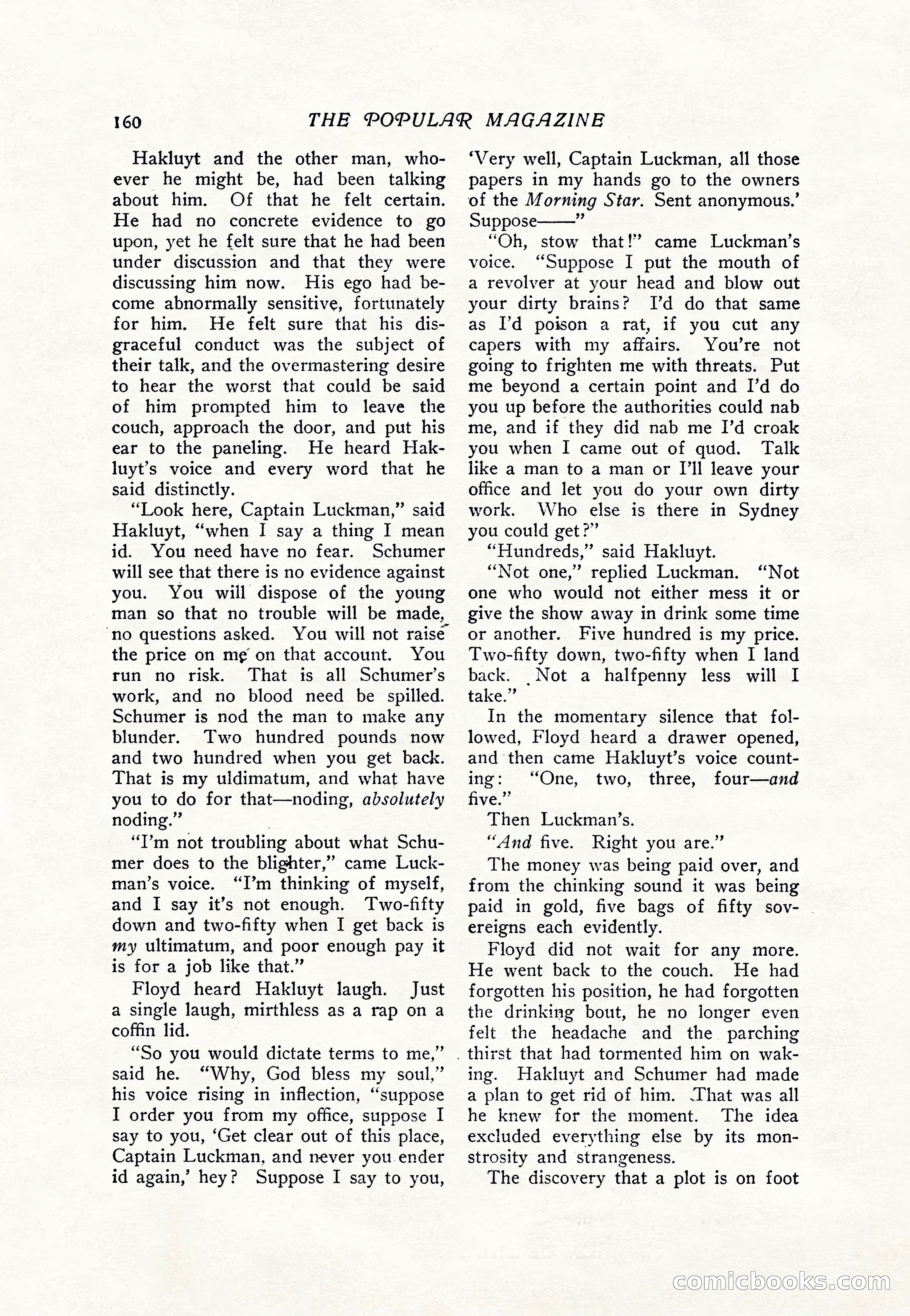 The Popular Magazine, Vol. 36, No. 4 — page 172 of 238