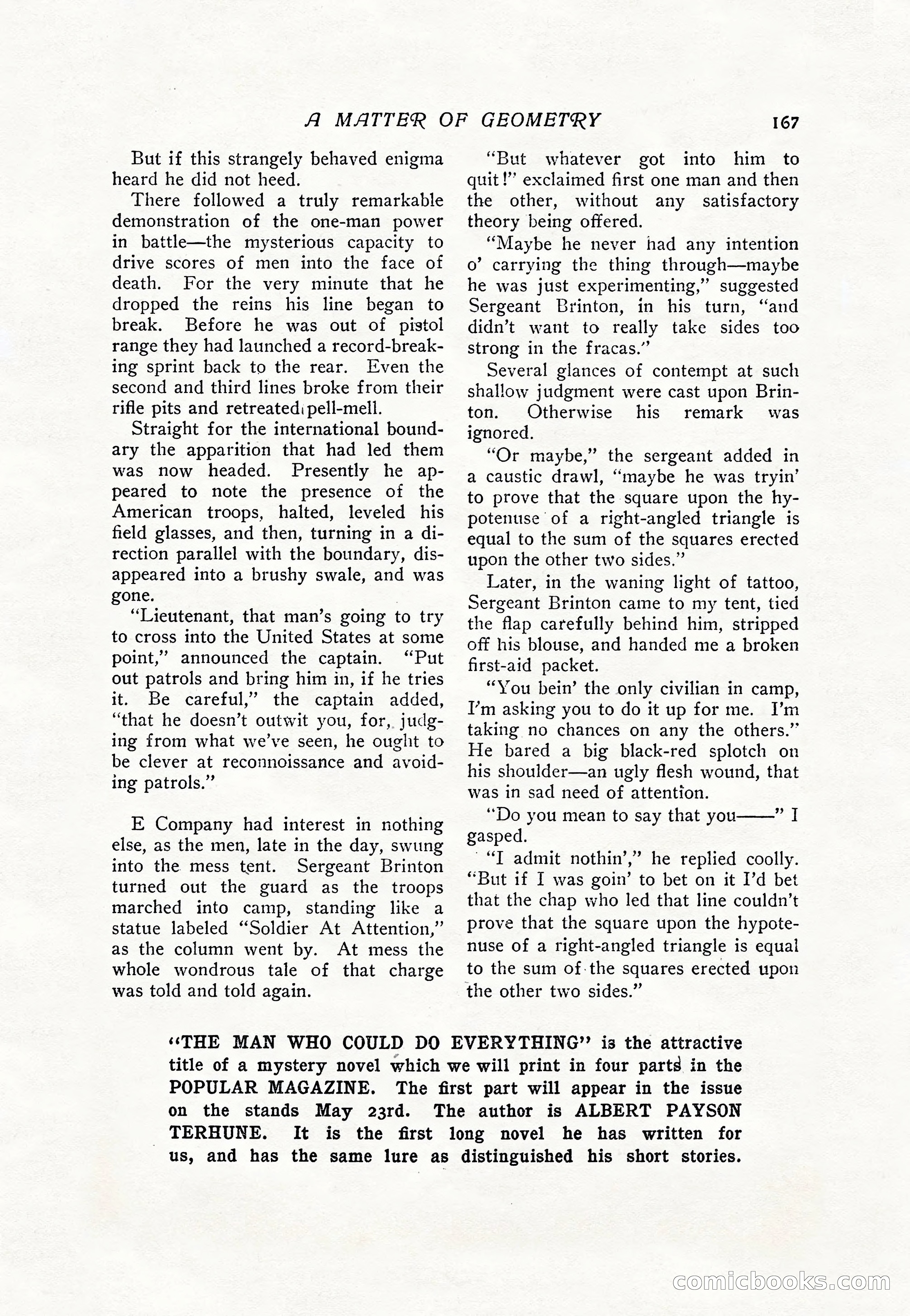 The Popular Magazine, Vol. 36, No. 4 — page 179 of 238