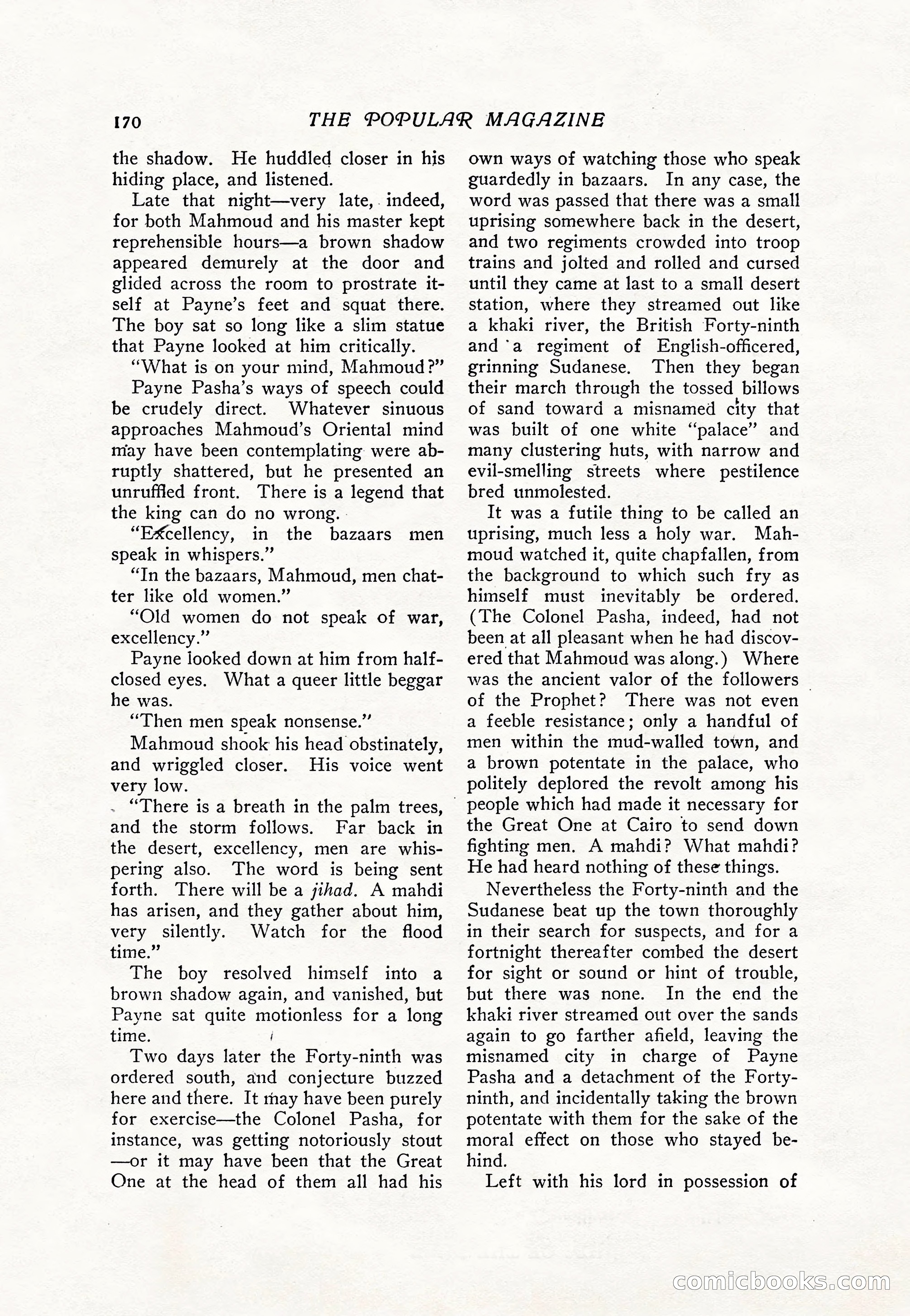 The Popular Magazine, Vol. 36, No. 4 — page 182 of 238