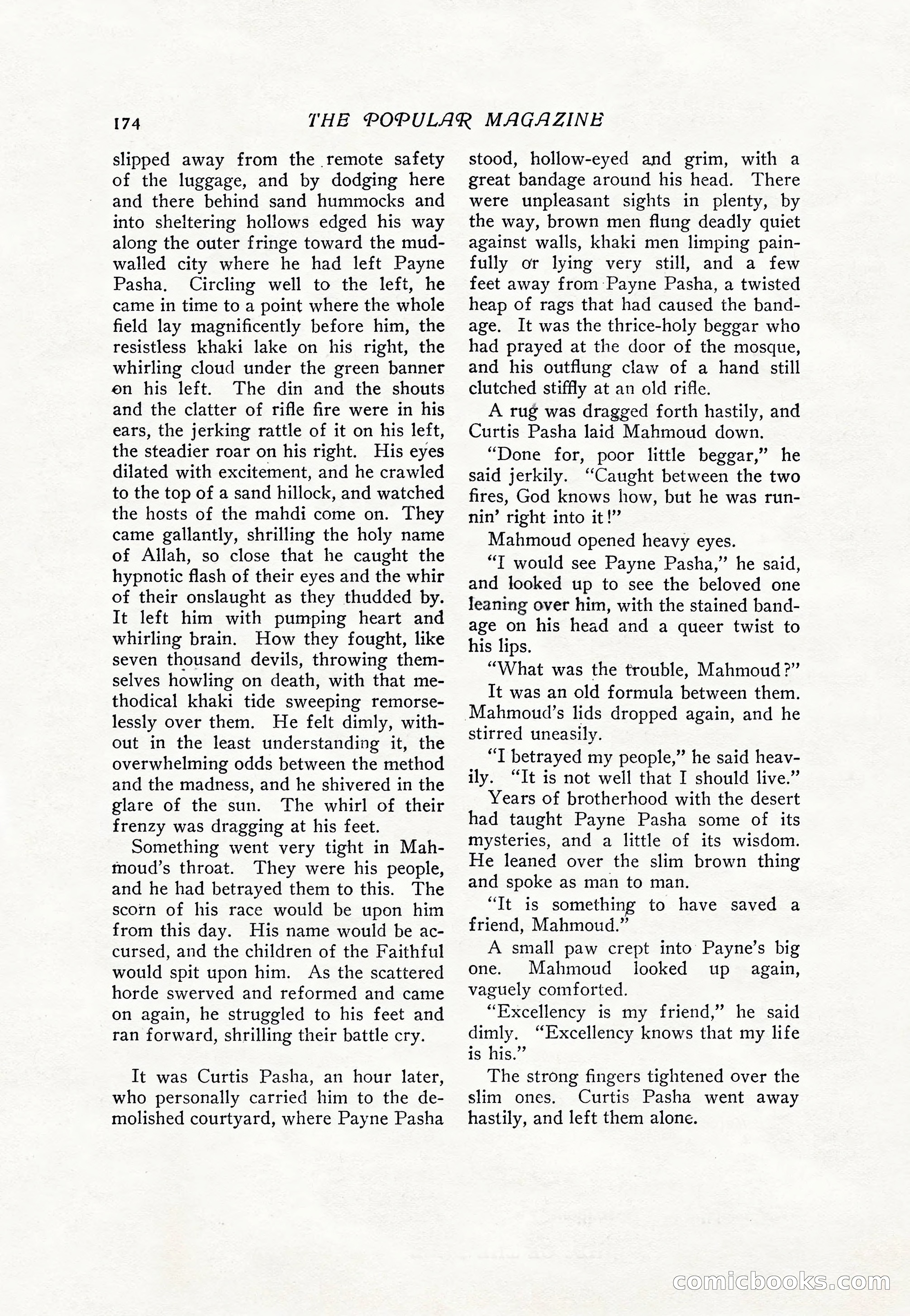 The Popular Magazine, Vol. 36, No. 4 — page 186 of 238