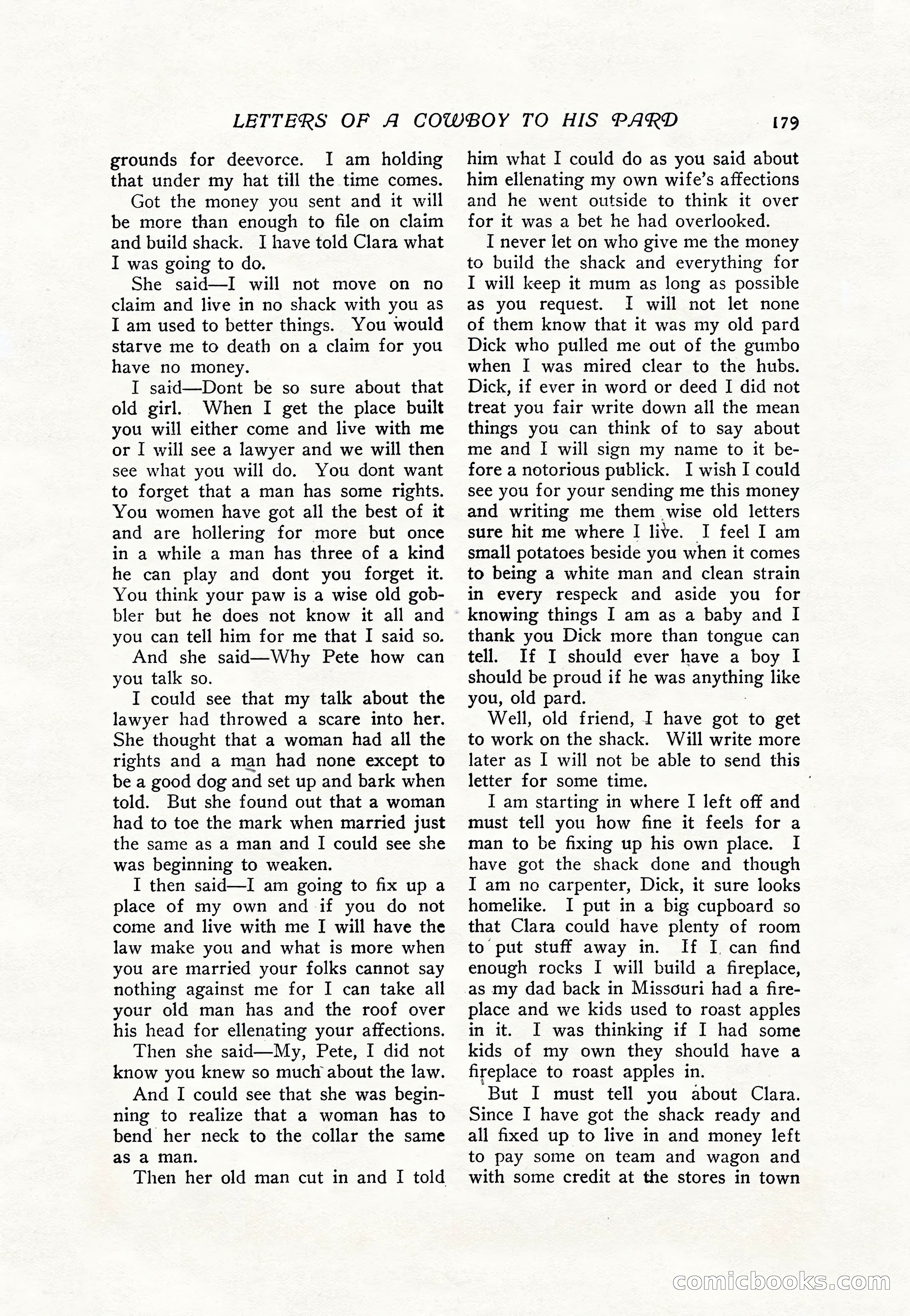 The Popular Magazine, Vol. 36, No. 4 — page 191 of 238