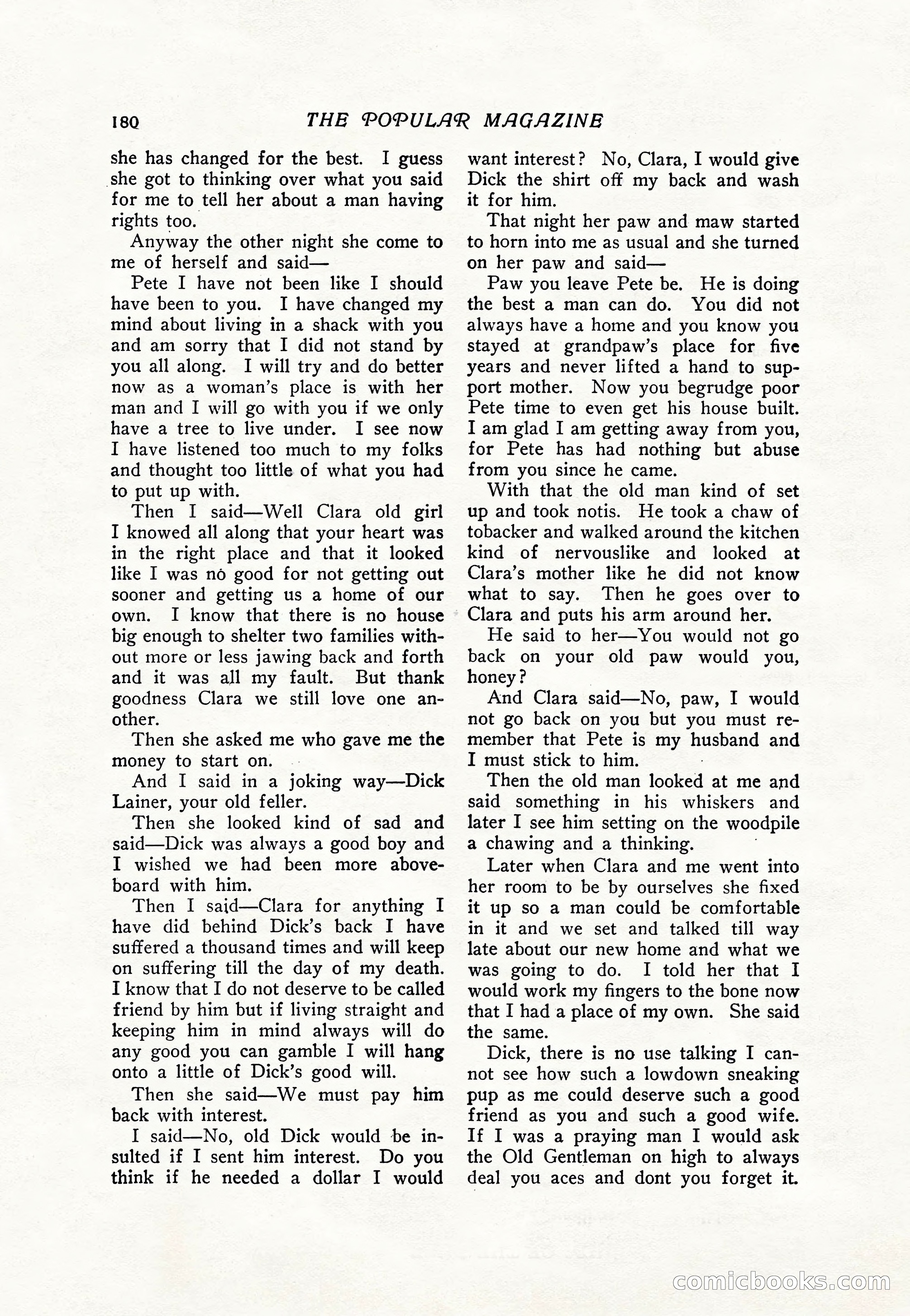 The Popular Magazine, Vol. 36, No. 4 — page 192 of 238