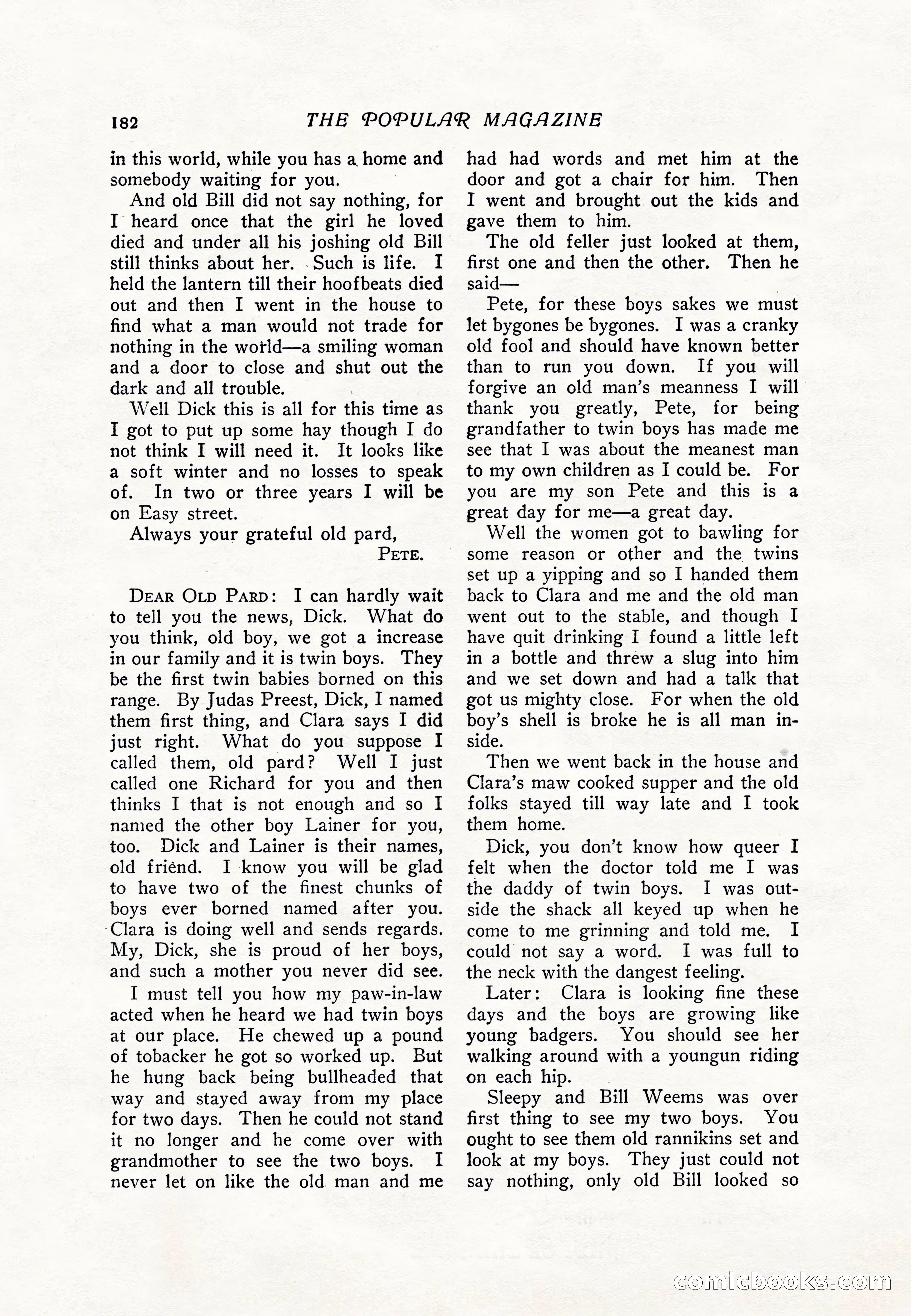 The Popular Magazine, Vol. 36, No. 4 — page 194 of 238