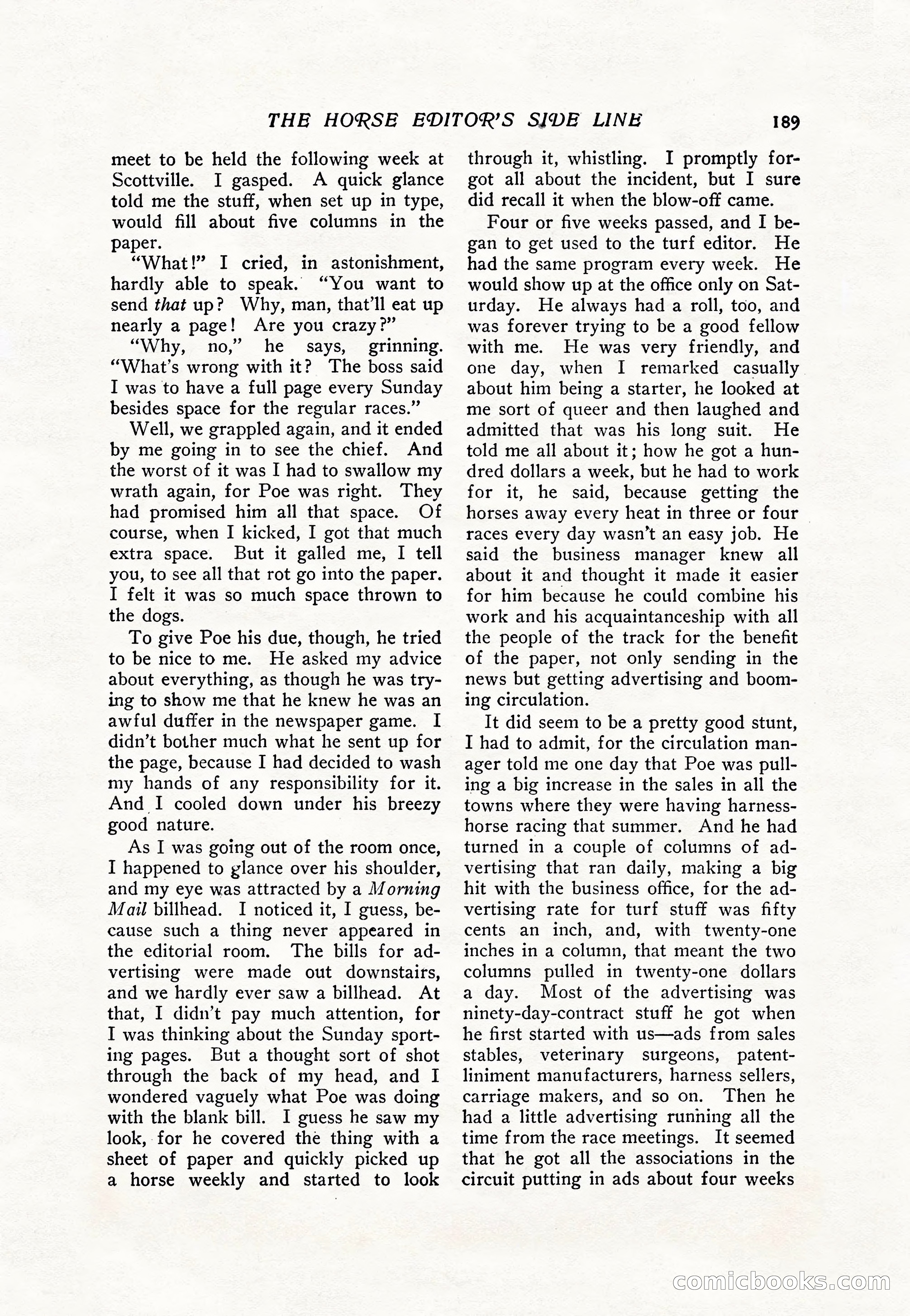The Popular Magazine, Vol. 36, No. 4 — page 201 of 238