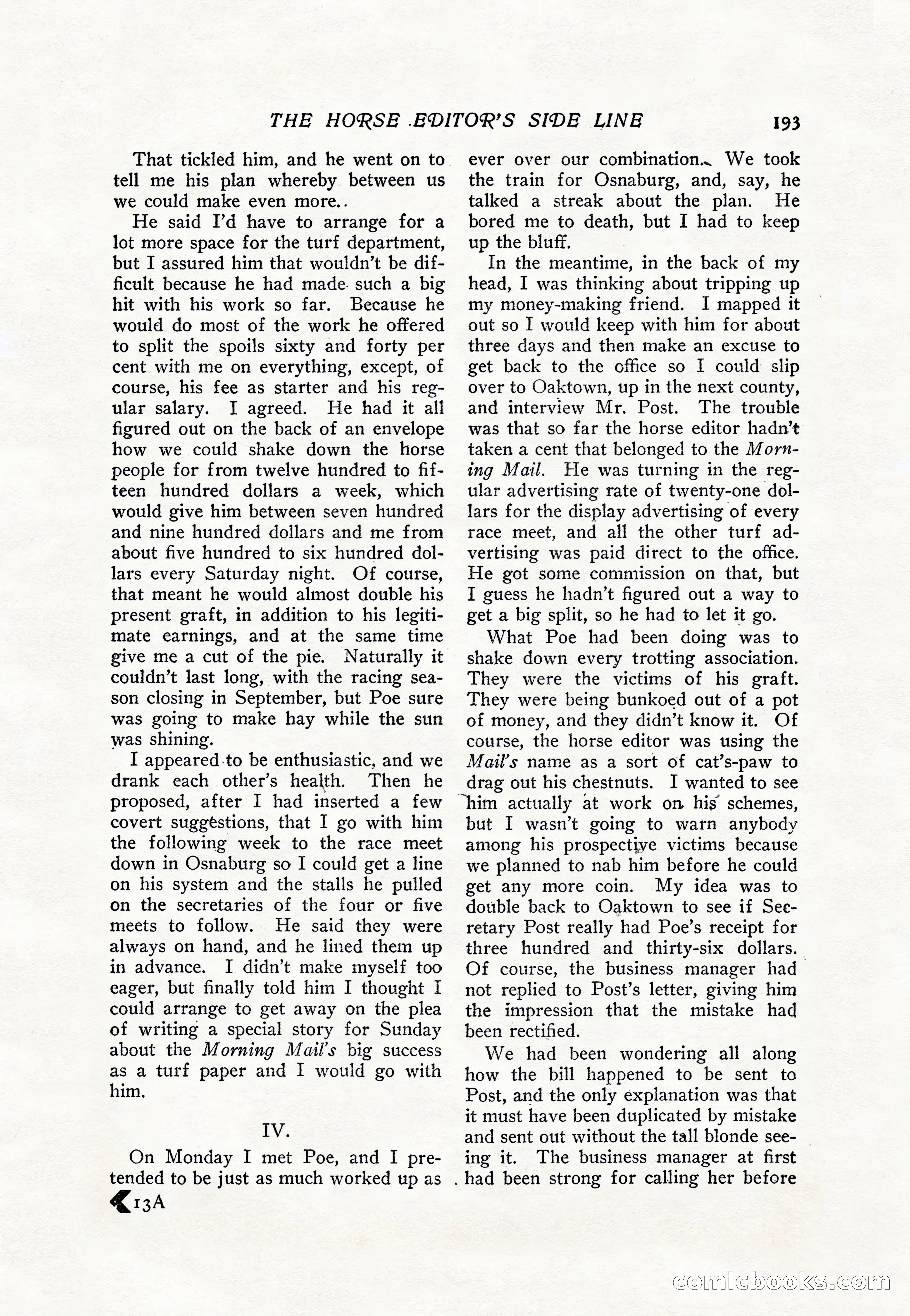 The Popular Magazine, Vol. 36, No. 4 — page 205 of 238