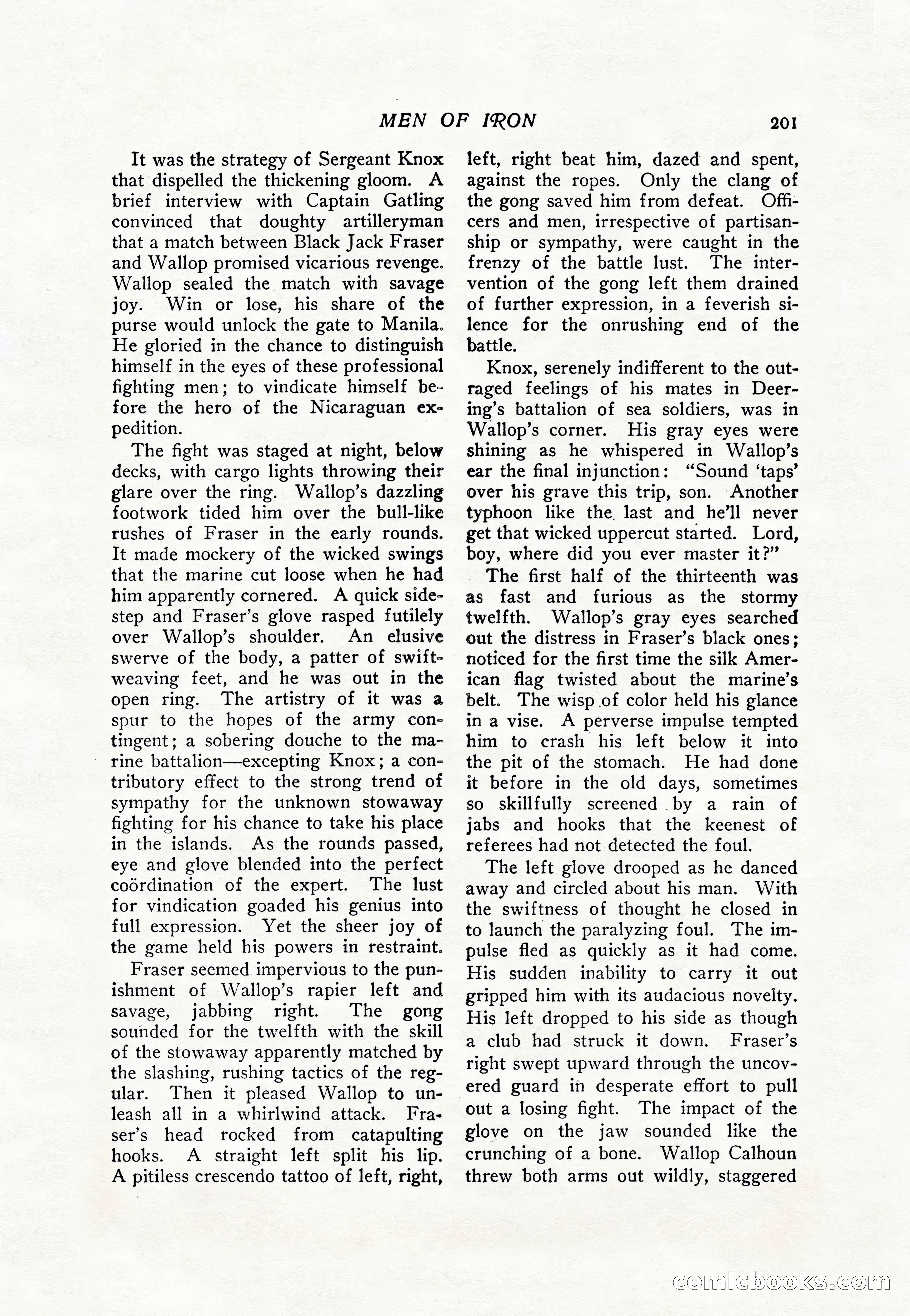 The Popular Magazine, Vol. 36, No. 4 — page 213 of 238