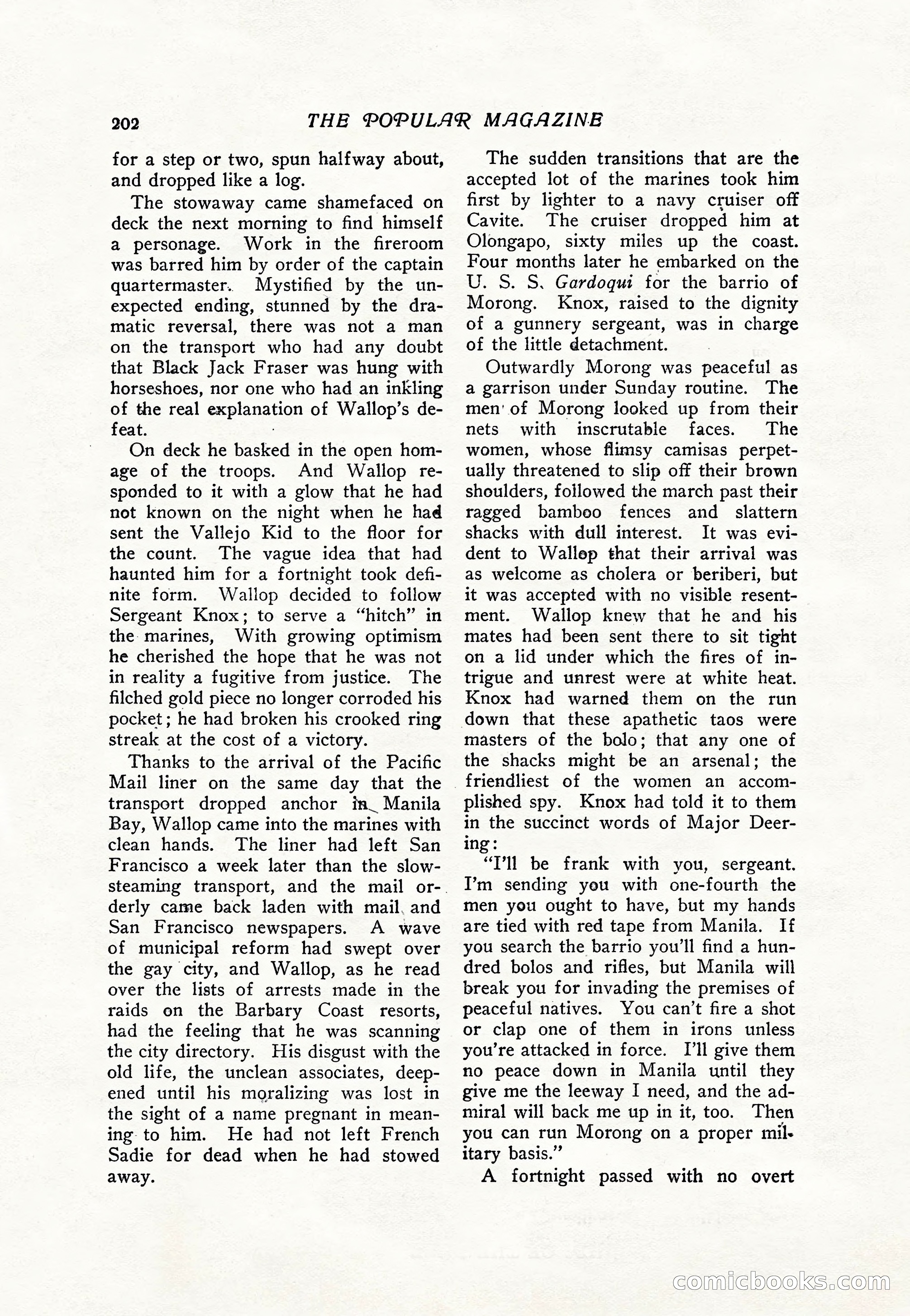 The Popular Magazine, Vol. 36, No. 4 — page 214 of 238