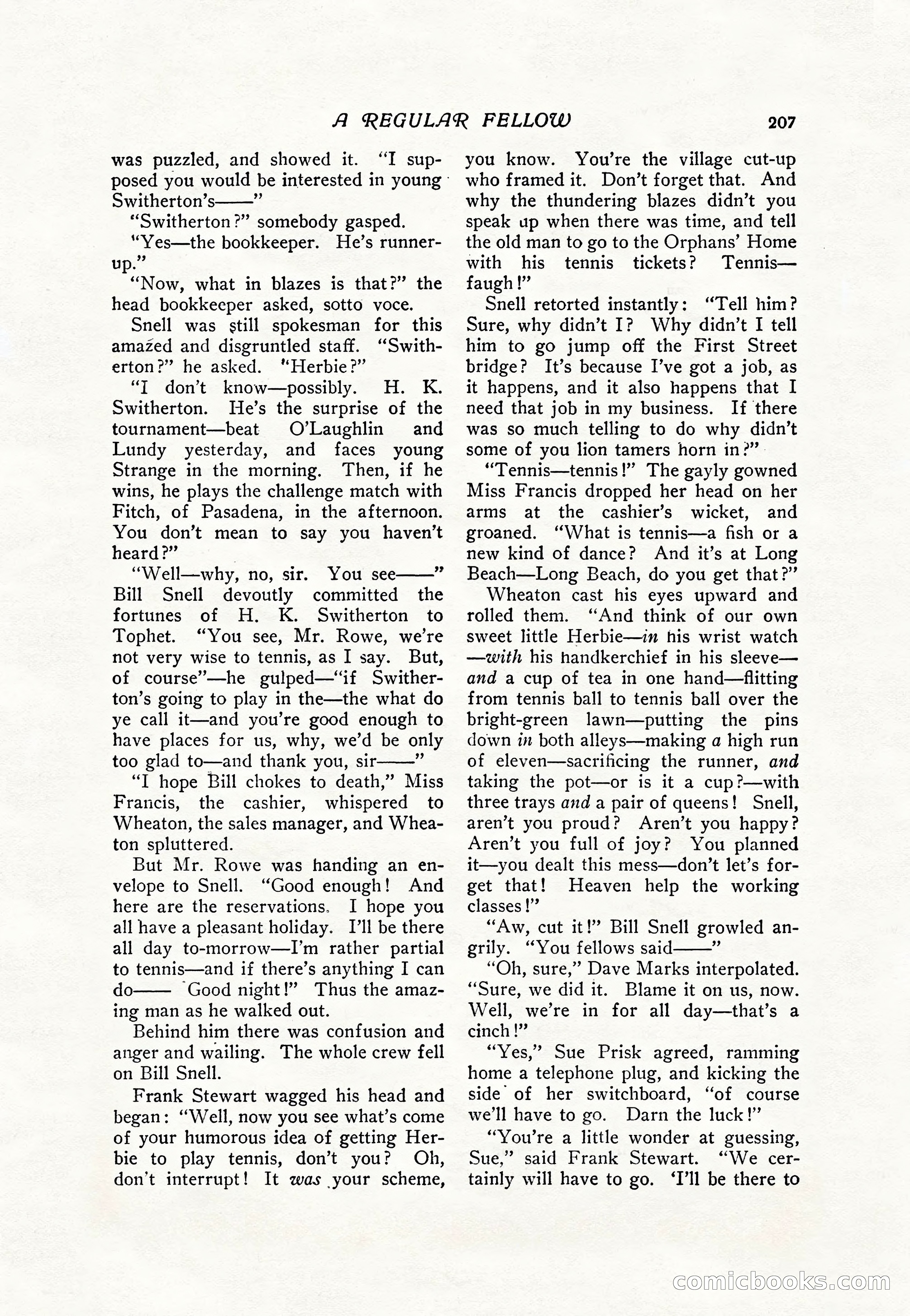 The Popular Magazine, Vol. 36, No. 4 — page 219 of 238