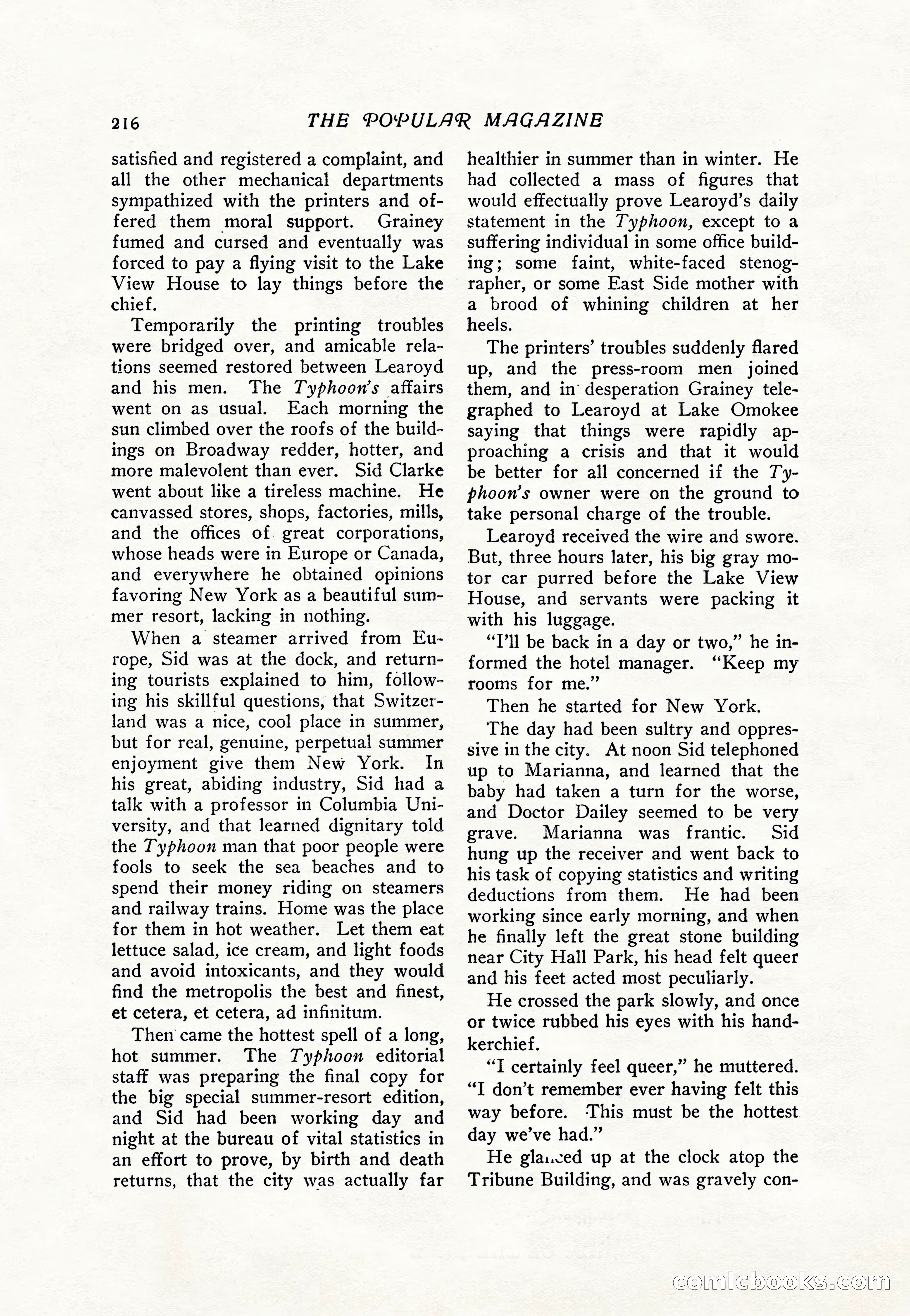 The Popular Magazine, Vol. 36, No. 4 — page 228 of 238
