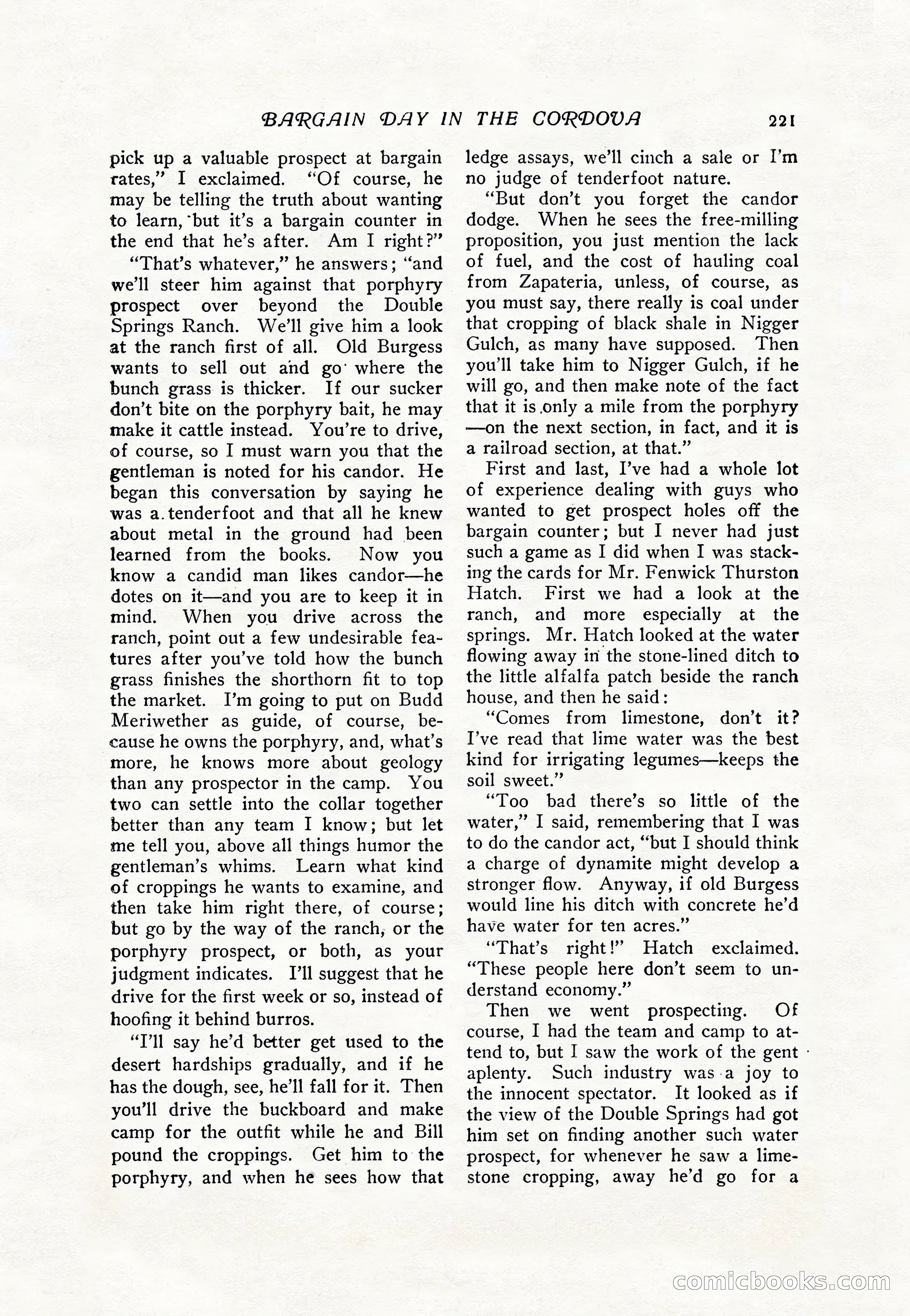 The Popular Magazine, Vol. 36, No. 4 — page 233 of 238