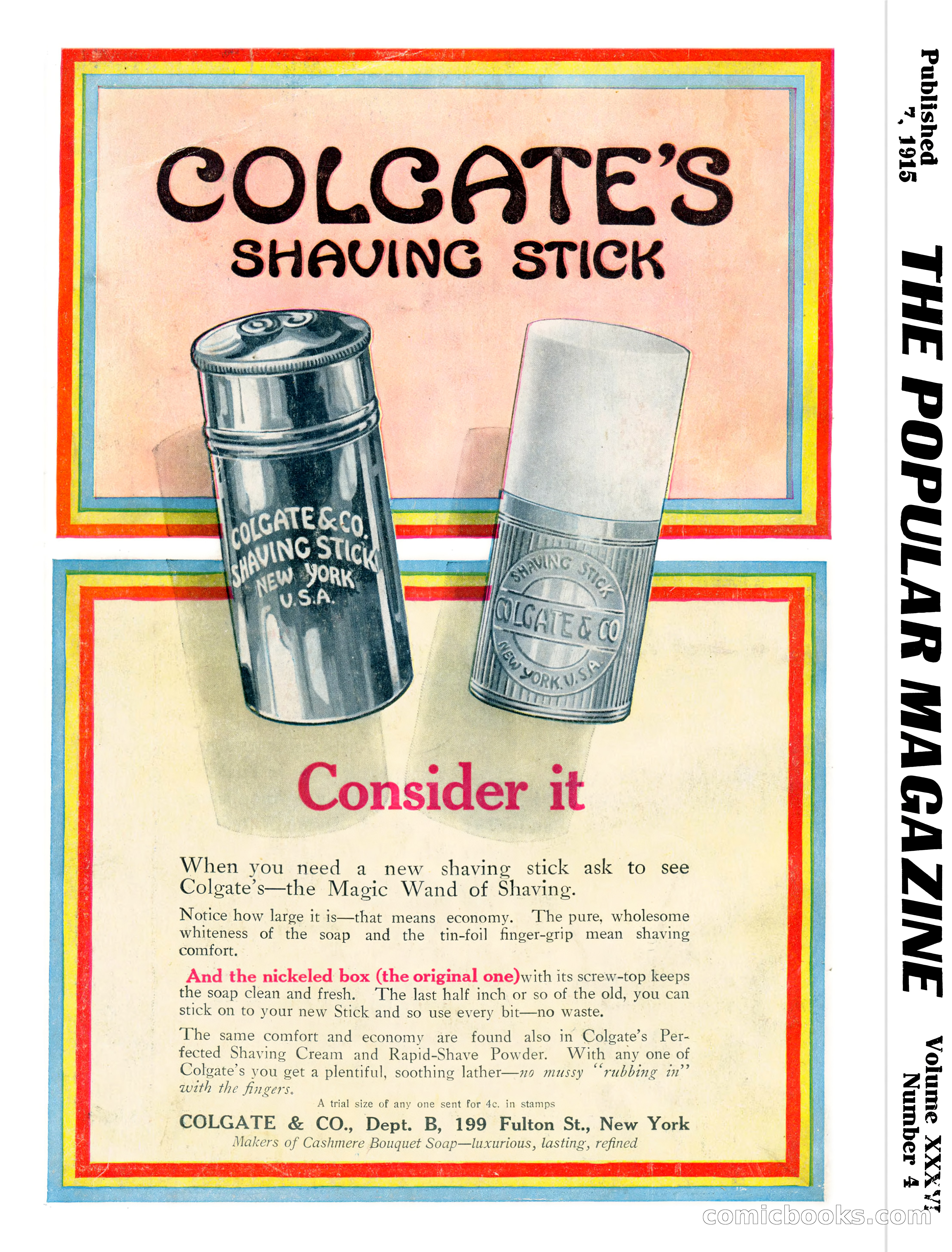 The Popular Magazine, Vol. 36, No. 4 — page 238 of 238