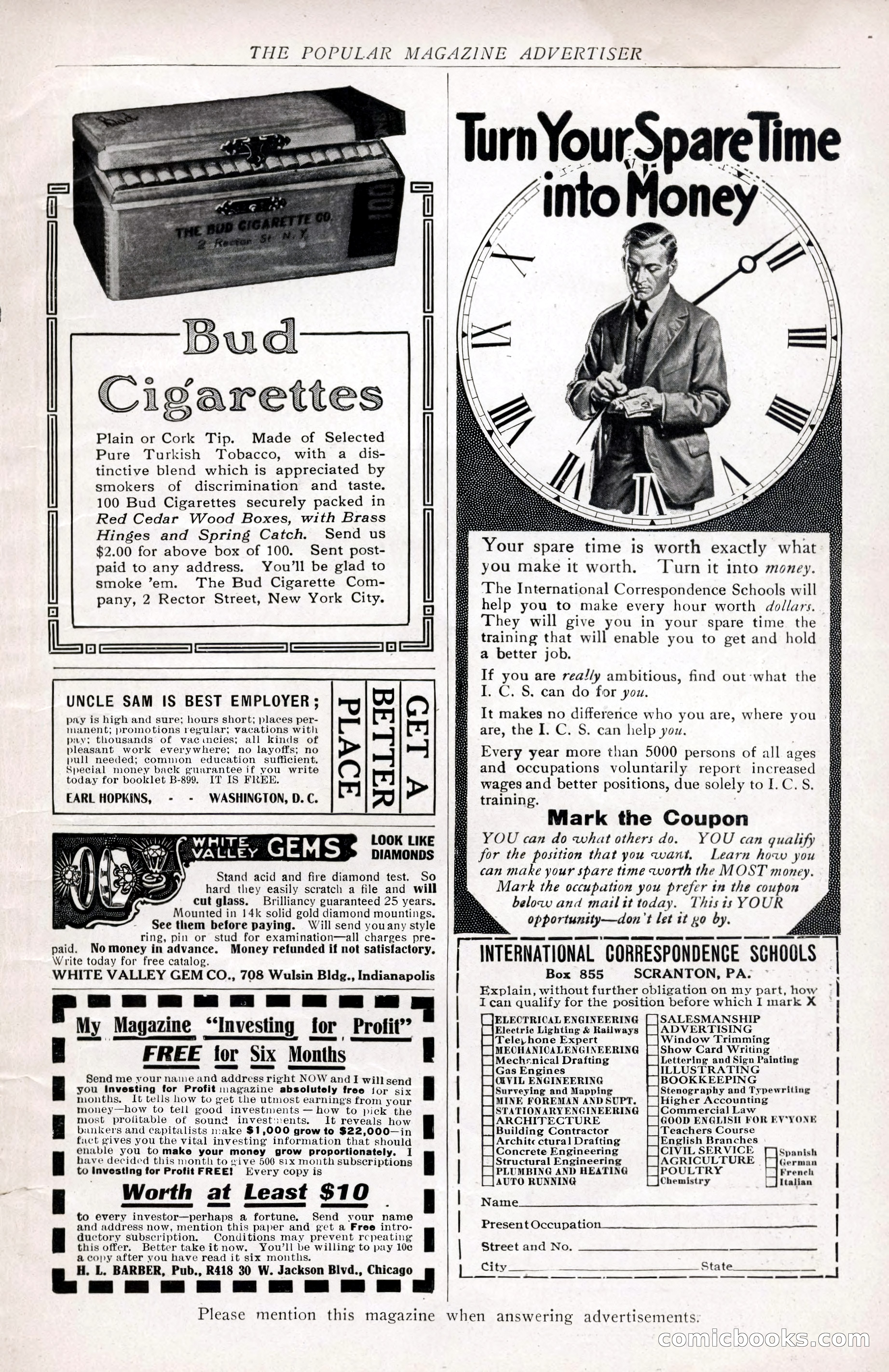 The Popular Magazine, Vol. 36, No. 1 — page 5 of 240