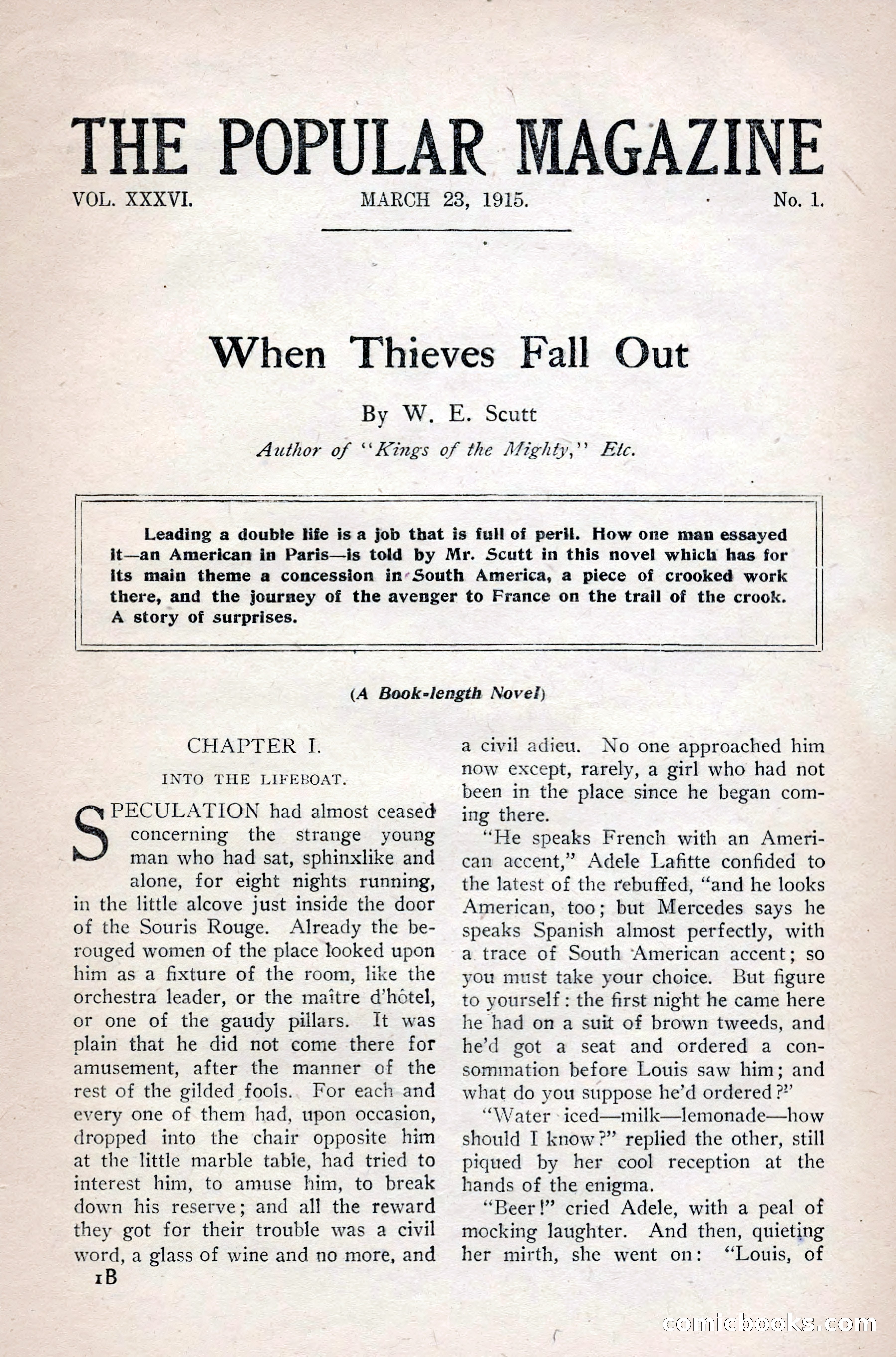 The Popular Magazine, Vol. 36, No. 1 — page 7 of 240