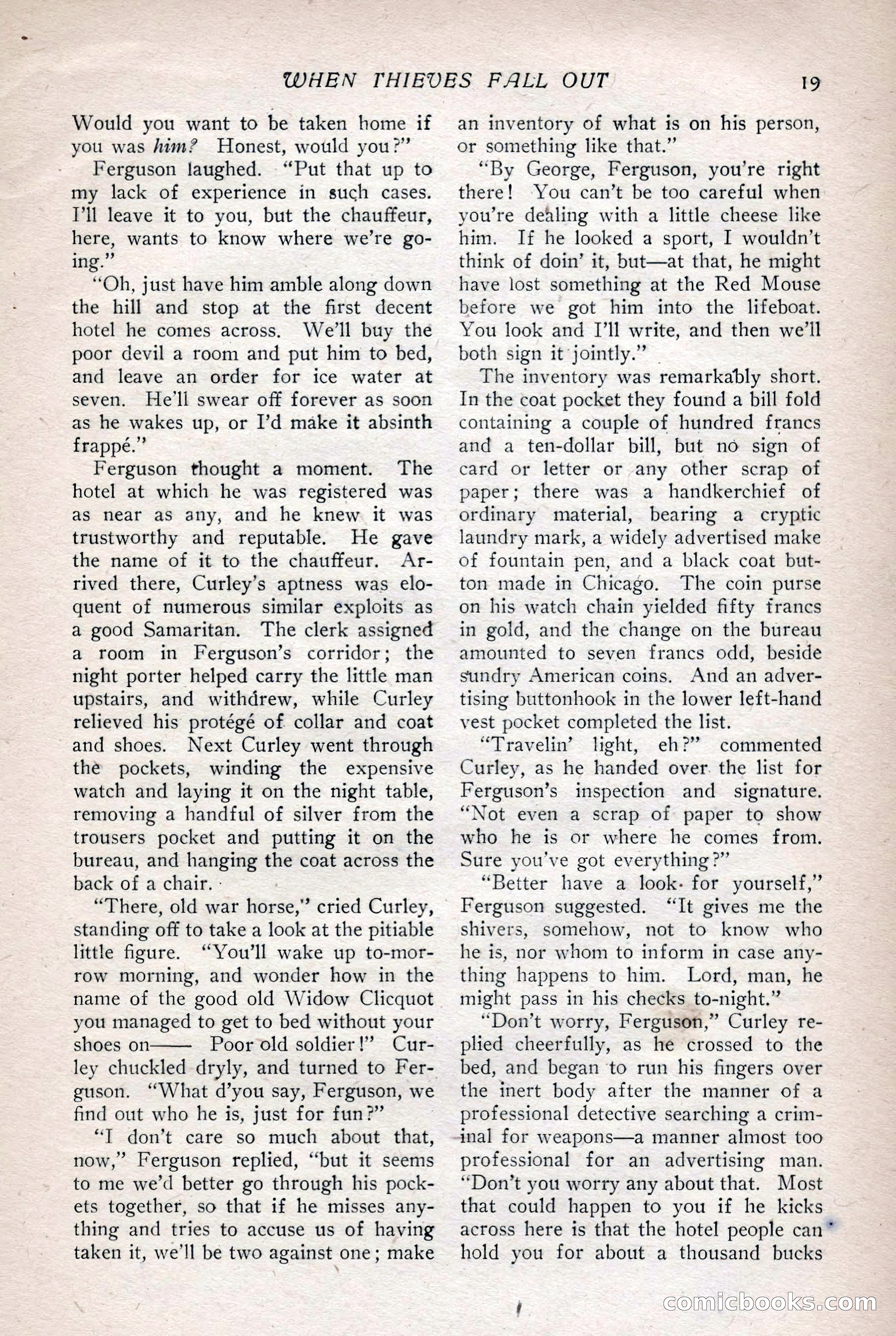 The Popular Magazine, Vol. 36, No. 1 — page 25 of 240