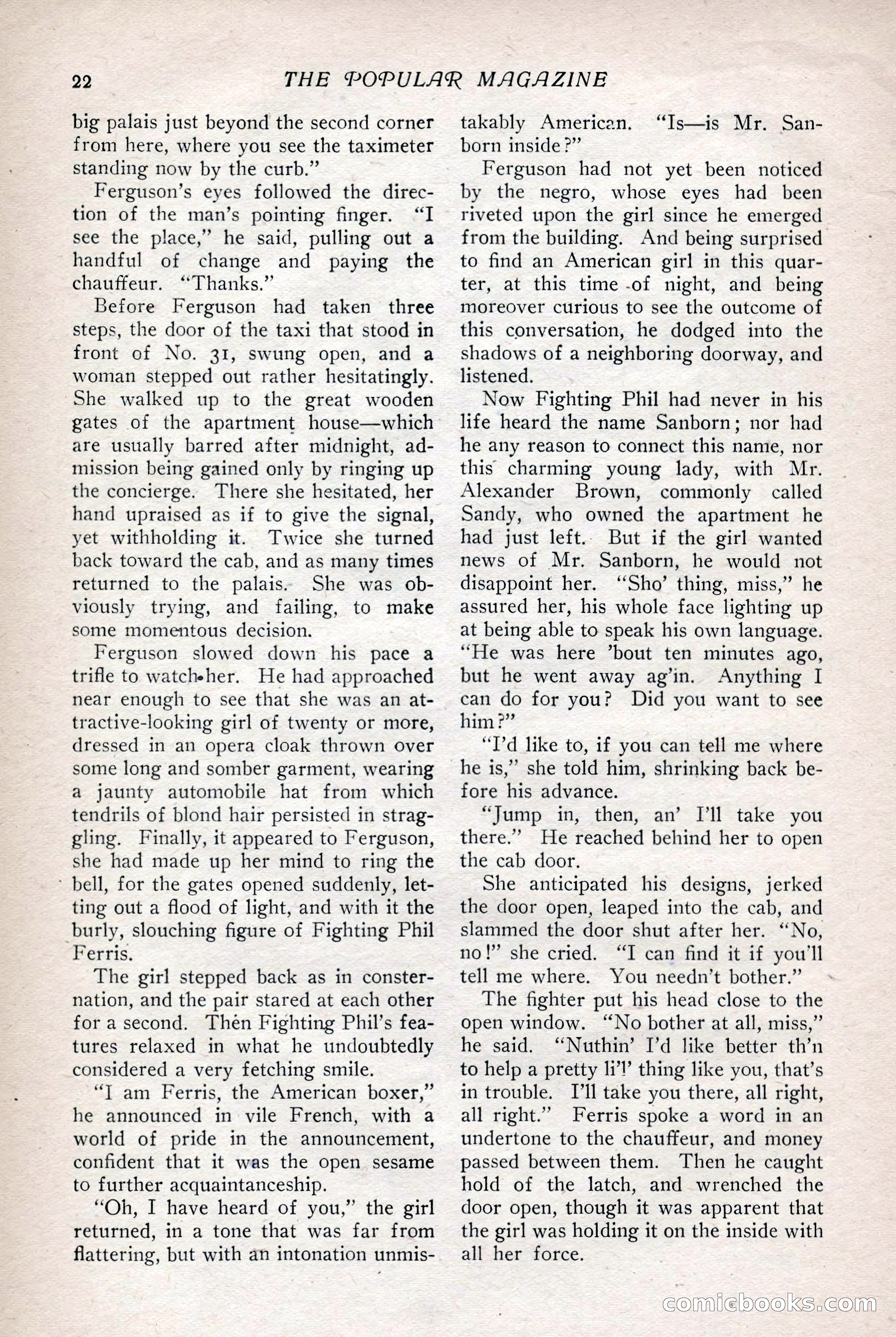 The Popular Magazine, Vol. 36, No. 1 — page 28 of 240