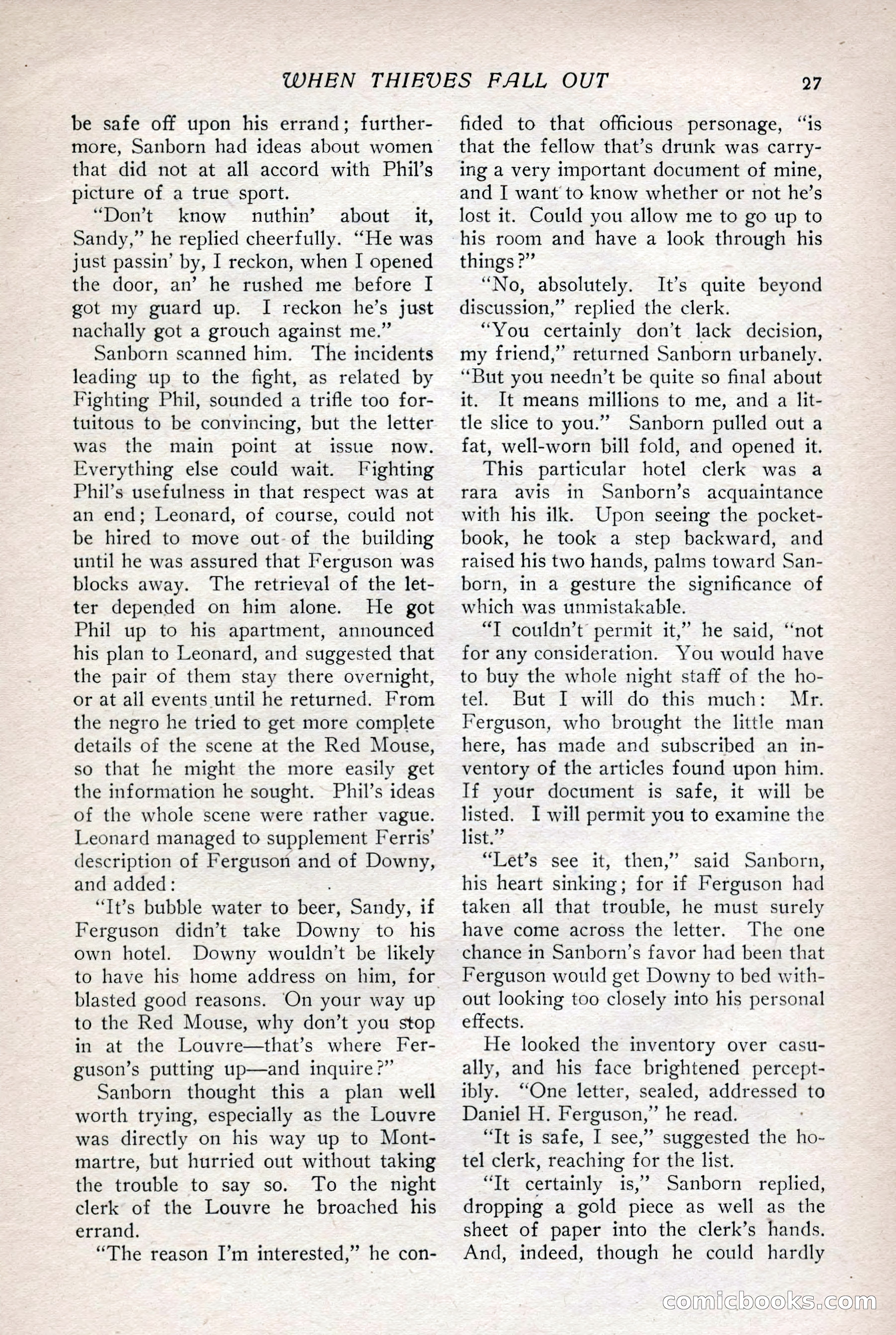 The Popular Magazine, Vol. 36, No. 1 — page 33 of 240