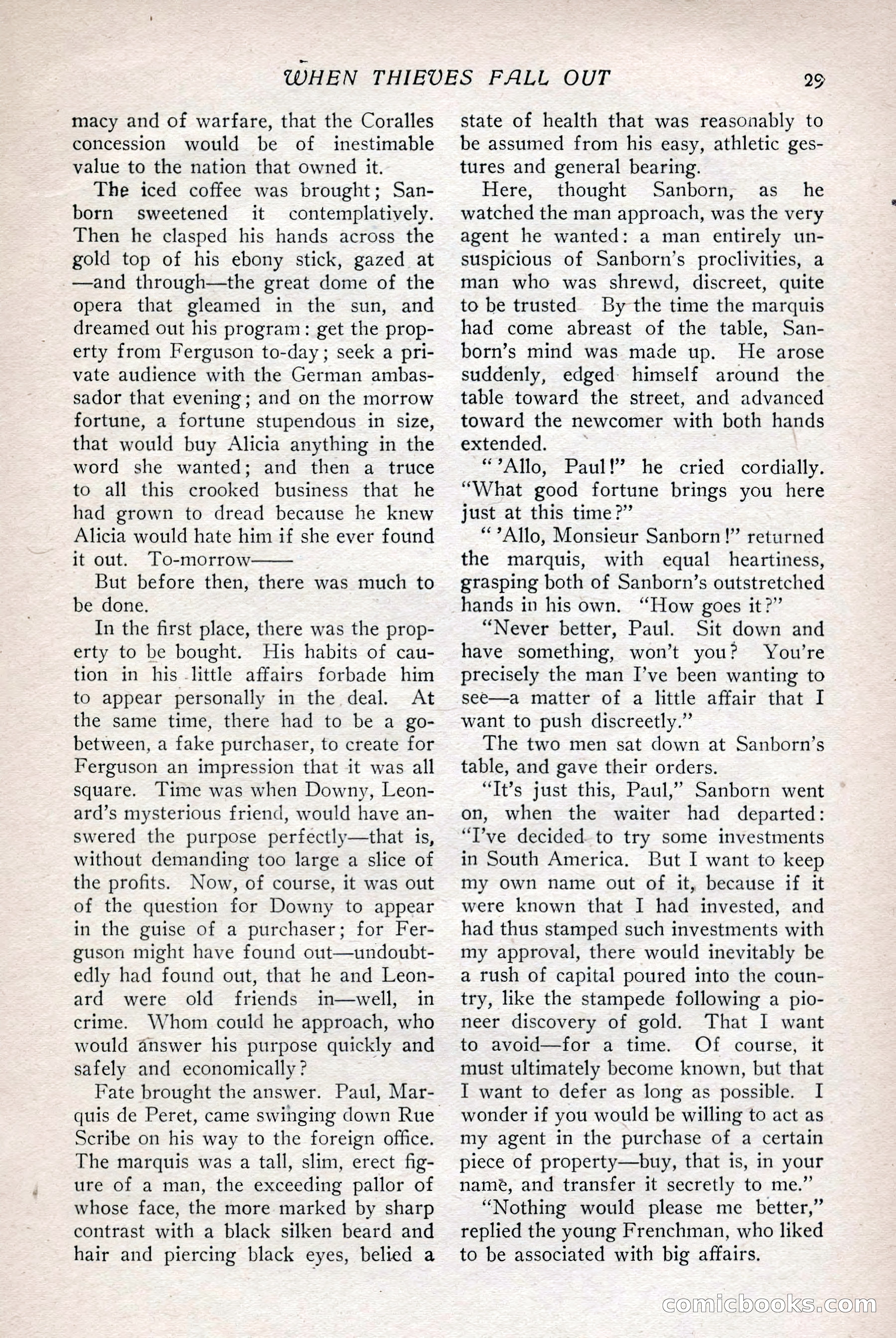 The Popular Magazine, Vol. 36, No. 1 — page 35 of 240