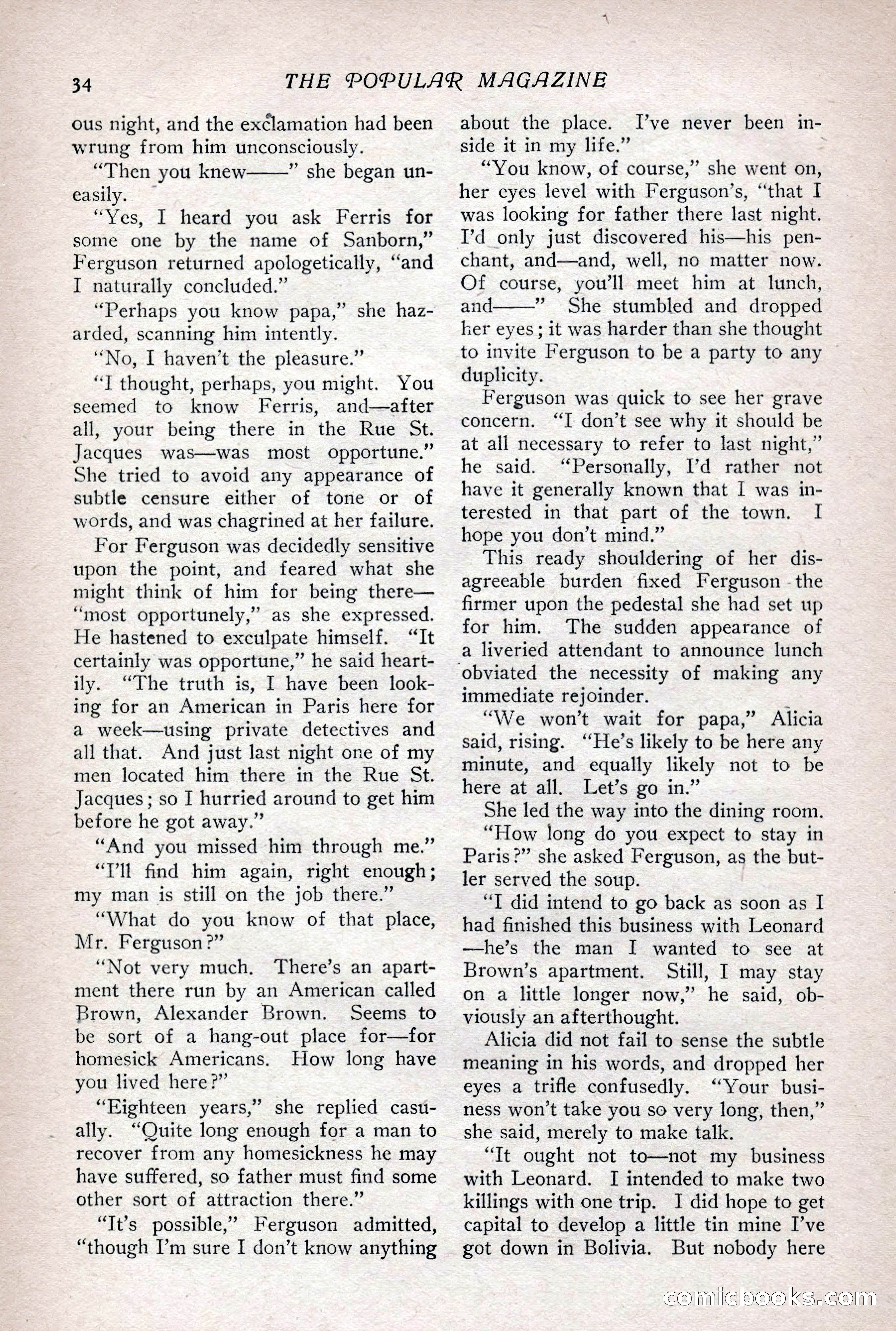 The Popular Magazine, Vol. 36, No. 1 — page 40 of 240