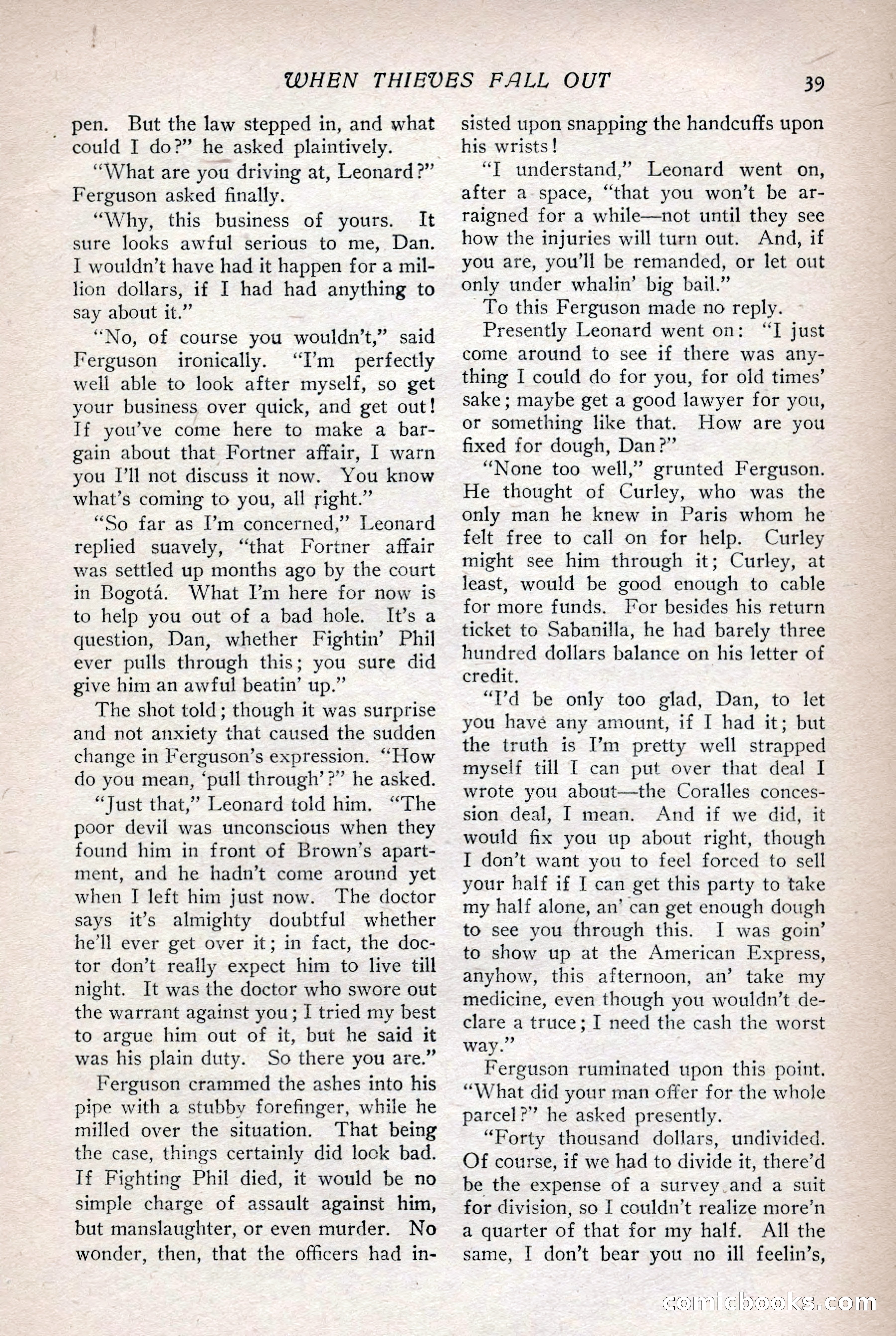 The Popular Magazine, Vol. 36, No. 1 — page 45 of 240