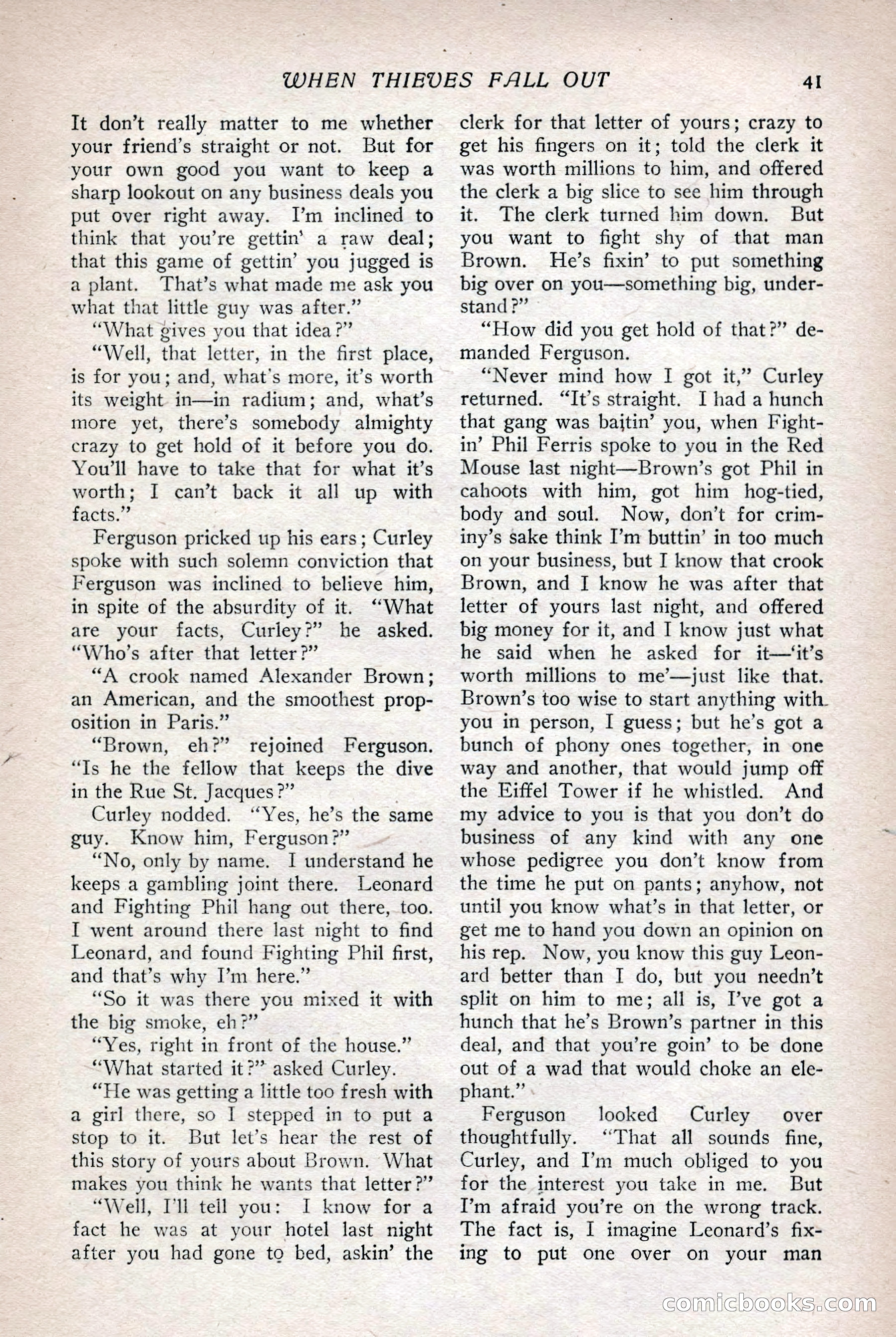 The Popular Magazine, Vol. 36, No. 1 — page 47 of 240
