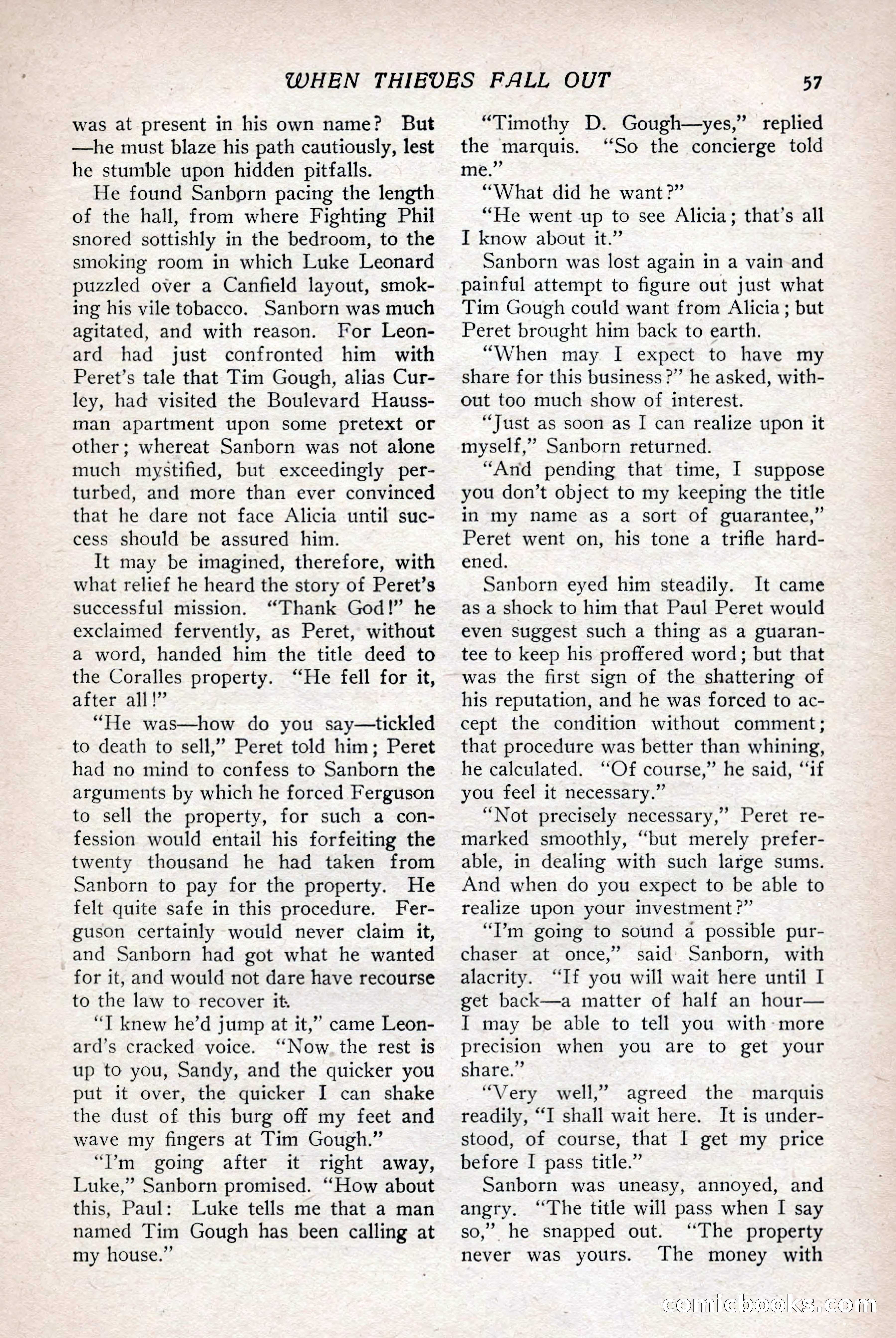 The Popular Magazine, Vol. 36, No. 1 — page 63 of 240