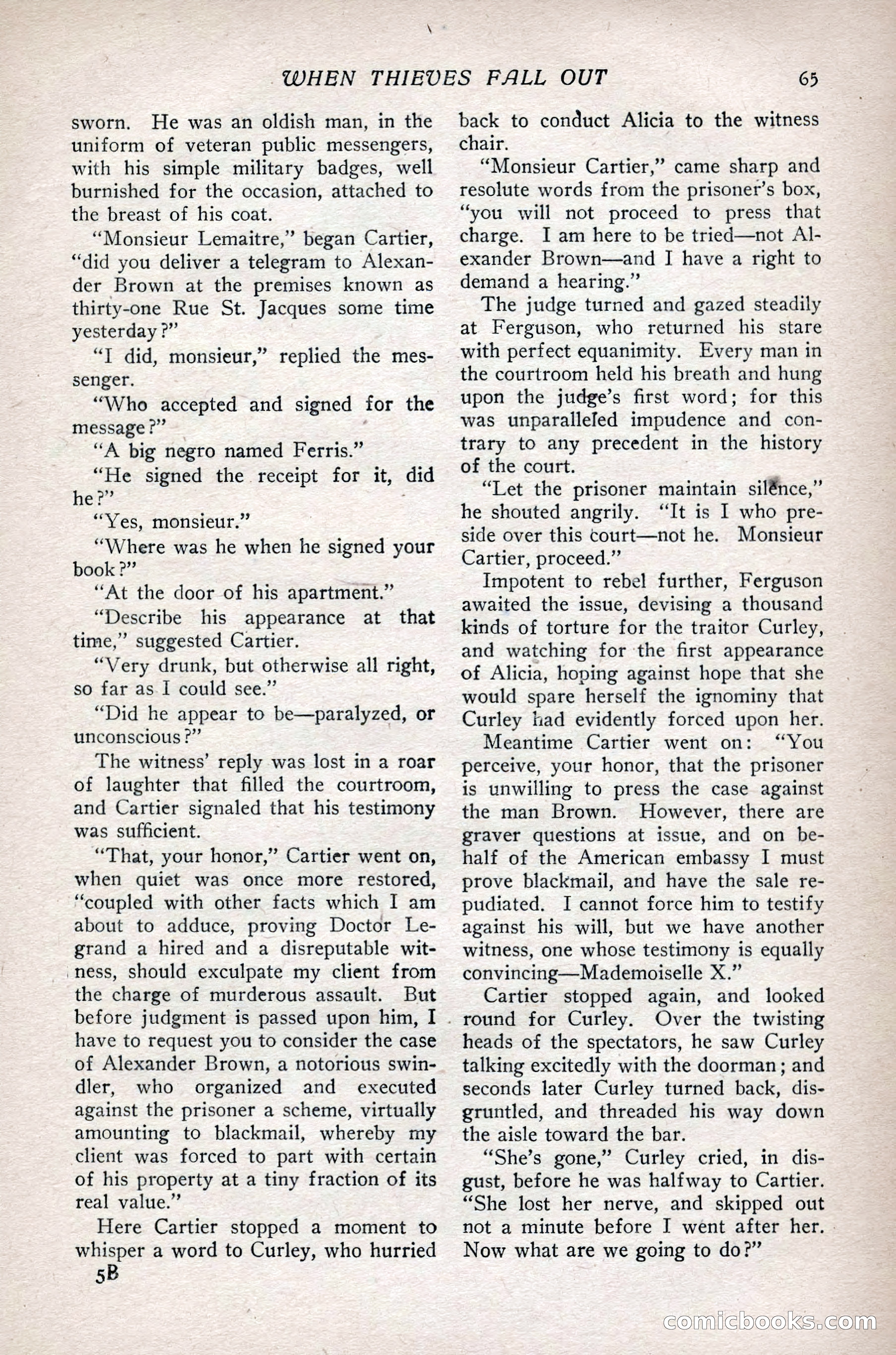 The Popular Magazine, Vol. 36, No. 1 — page 71 of 240
