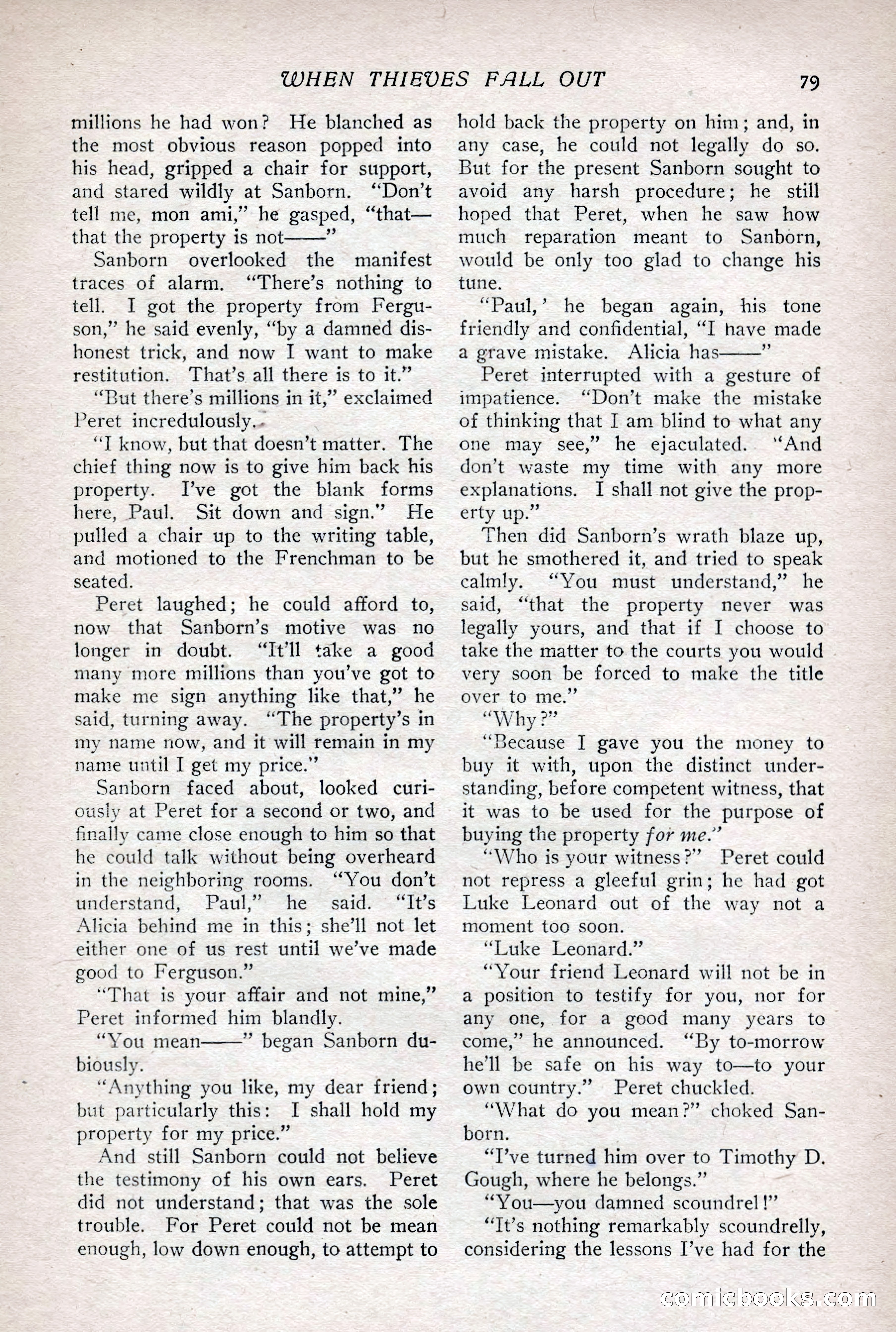 The Popular Magazine, Vol. 36, No. 1 — page 85 of 240