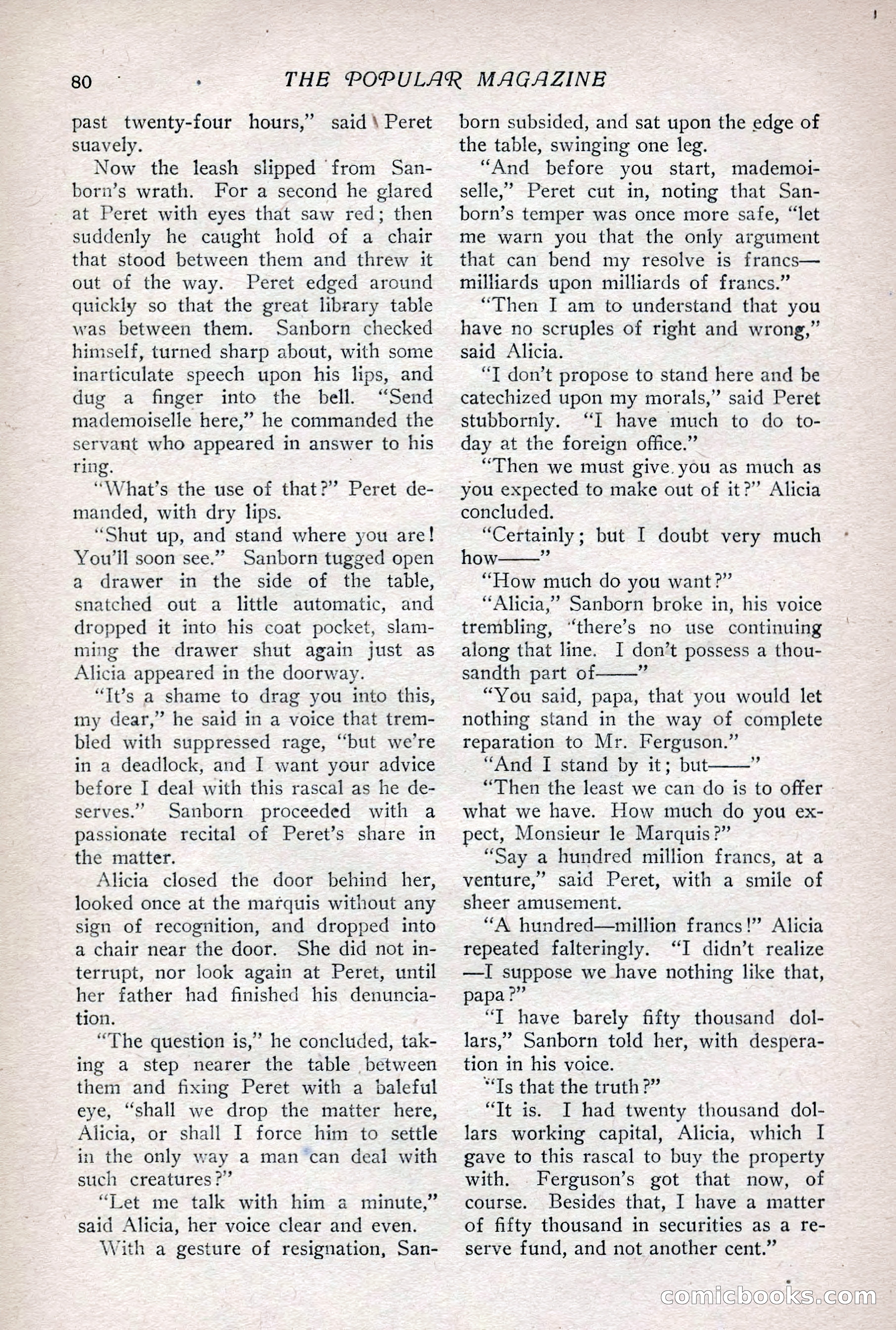 The Popular Magazine, Vol. 36, No. 1 — page 86 of 240