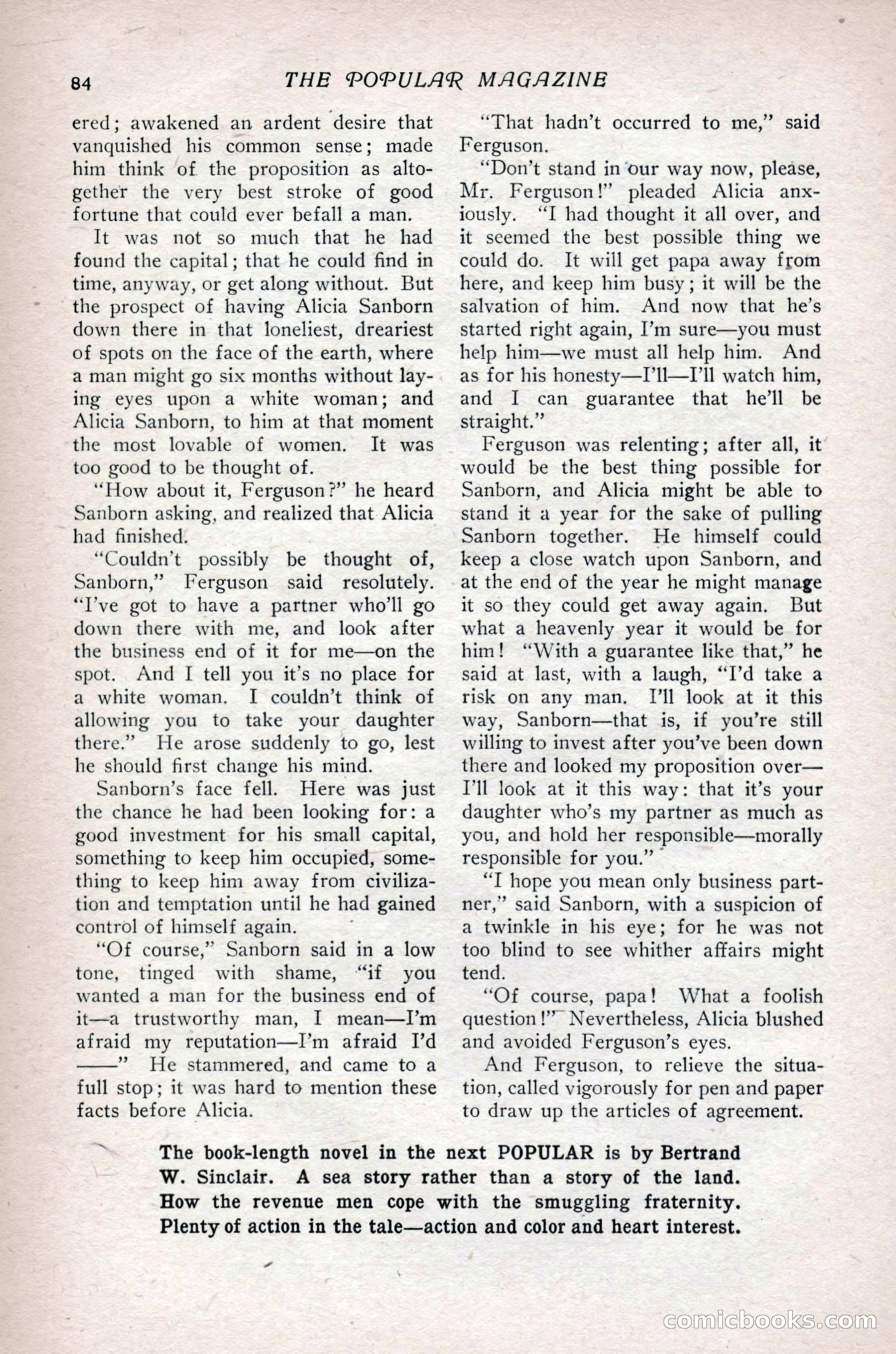 The Popular Magazine, Vol. 36, No. 1 — page 90 of 240