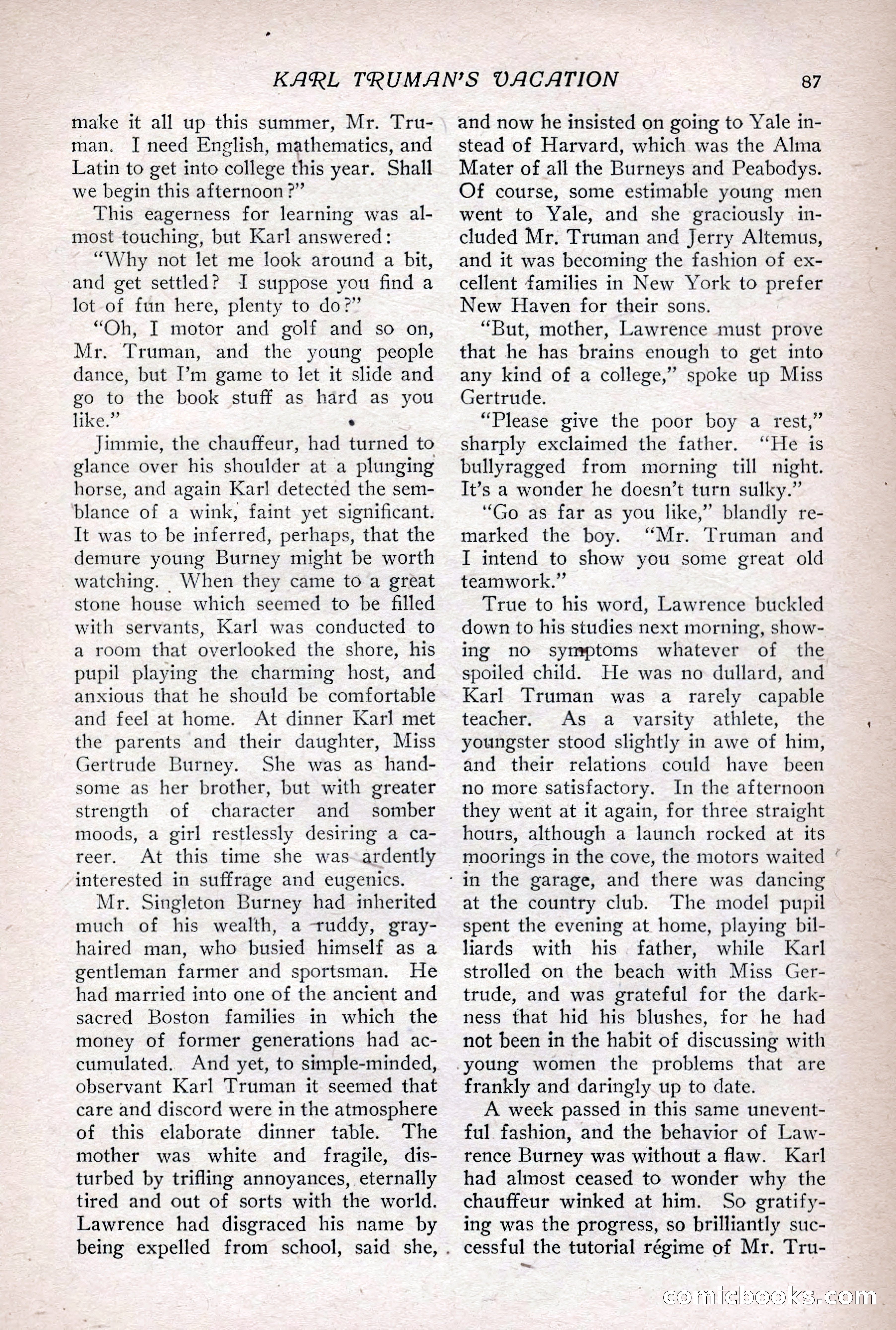 The Popular Magazine, Vol. 36, No. 1 — page 93 of 240
