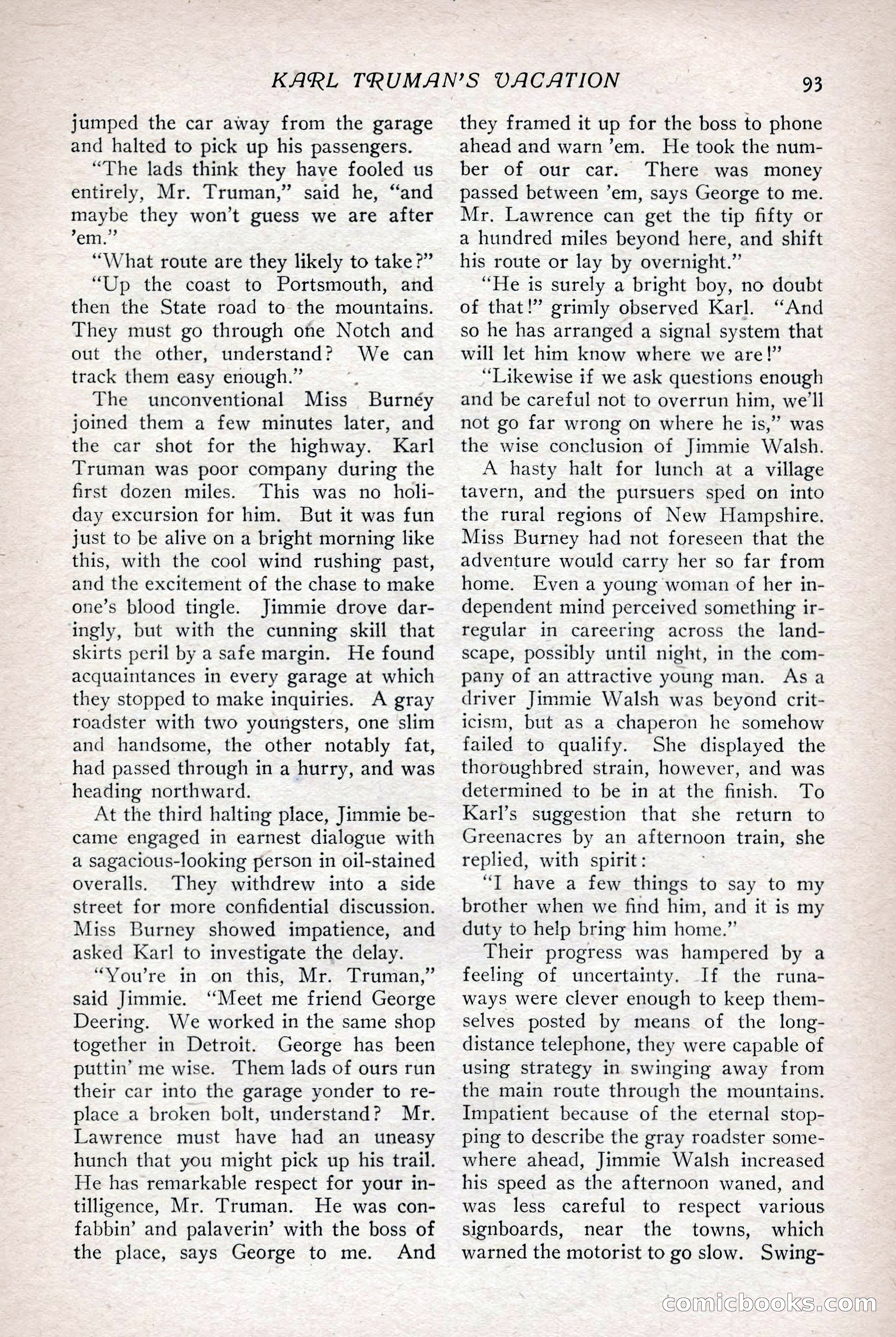 The Popular Magazine, Vol. 36, No. 1 — page 99 of 240