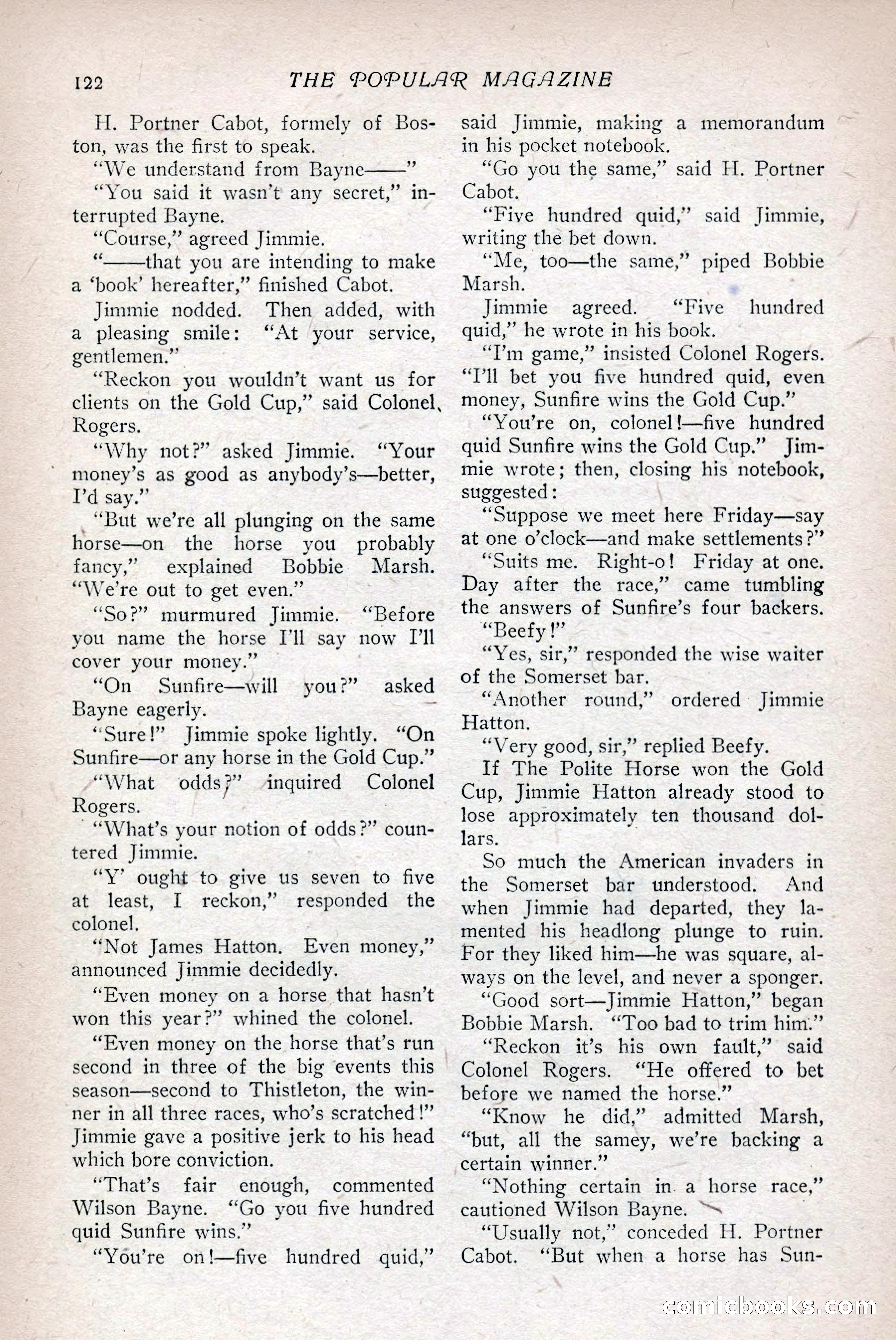 The Popular Magazine, Vol. 36, No. 1 — page 128 of 240