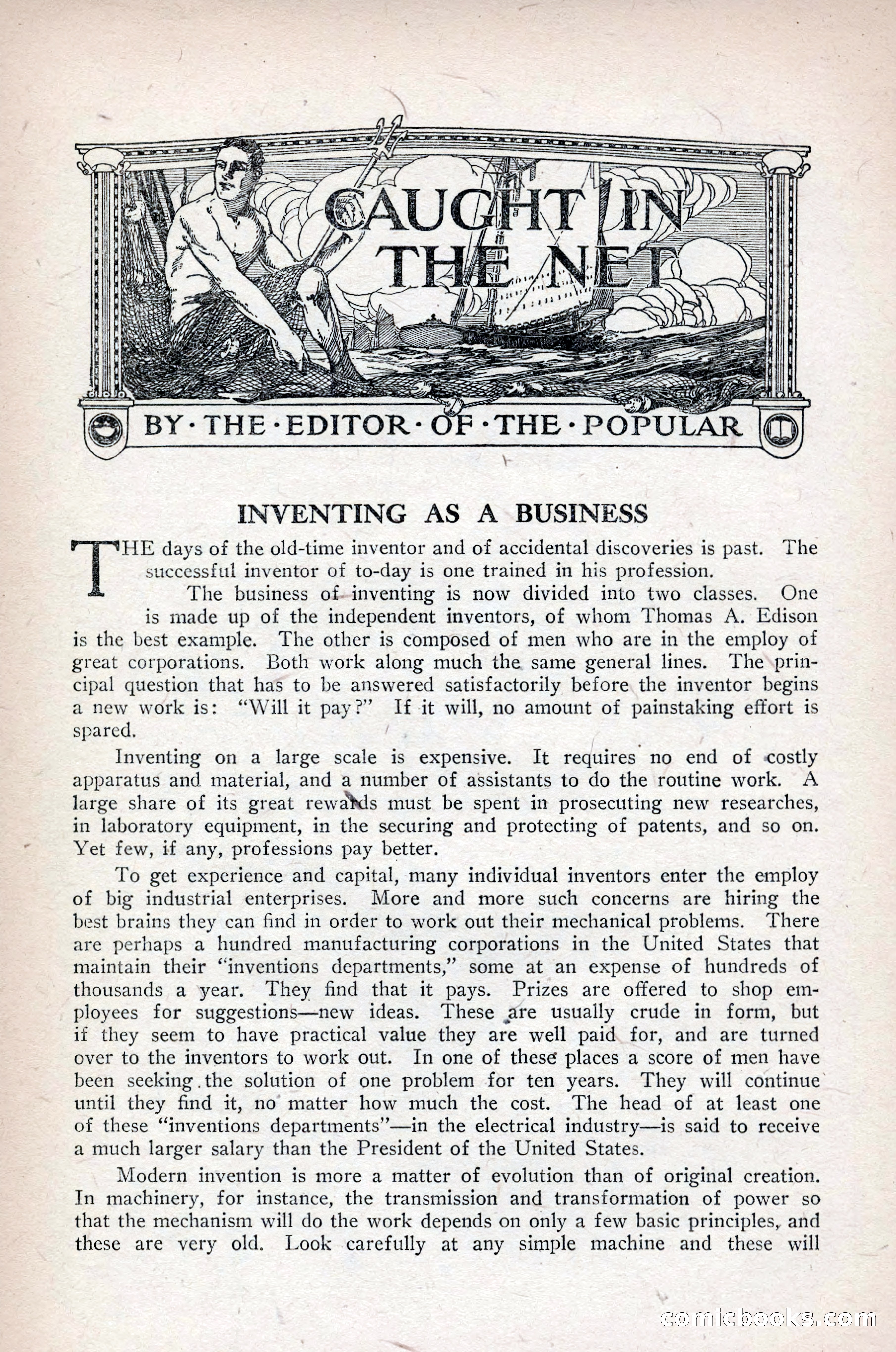 The Popular Magazine, Vol. 36, No. 1 — page 134 of 240