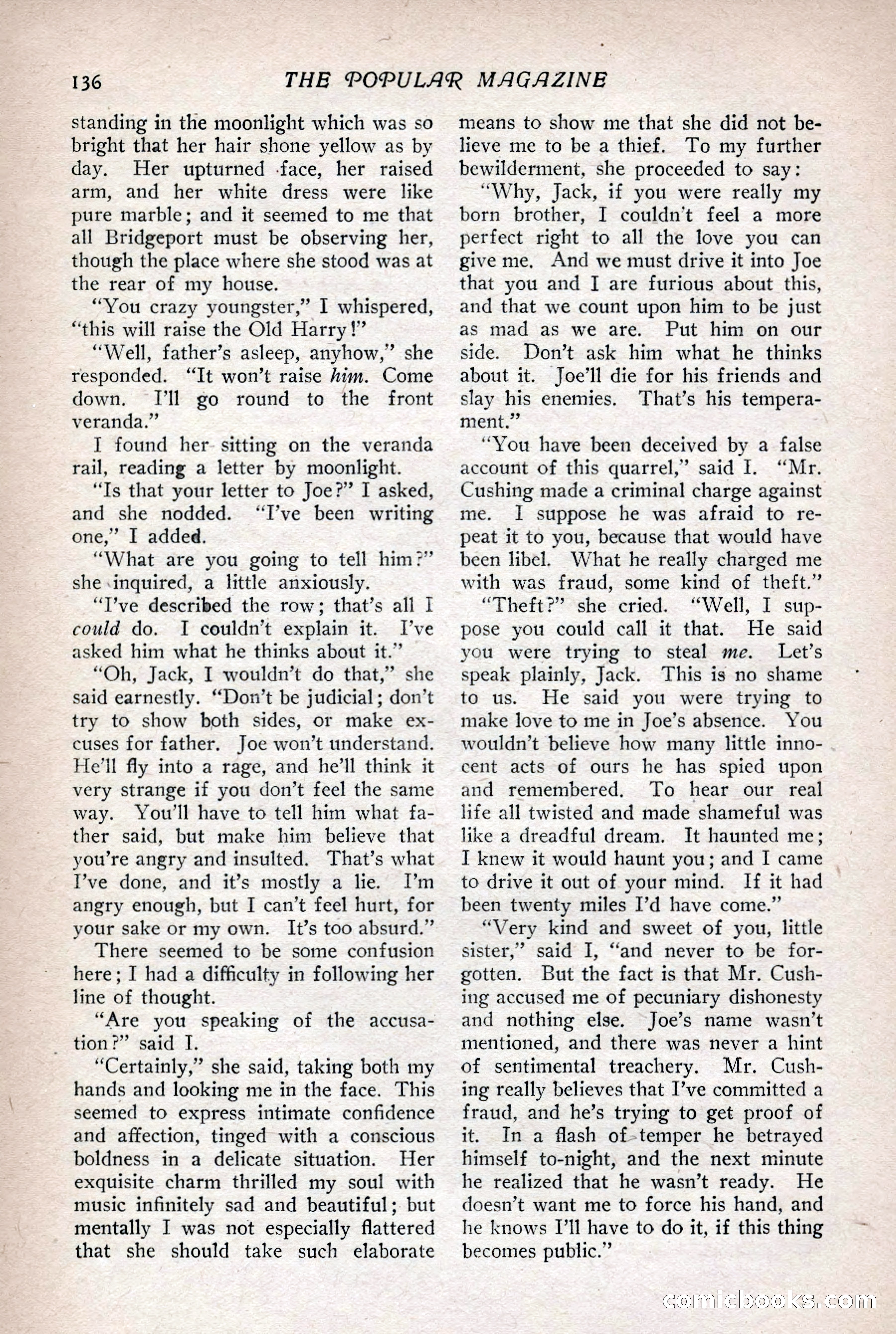The Popular Magazine, Vol. 36, No. 1 — page 144 of 240